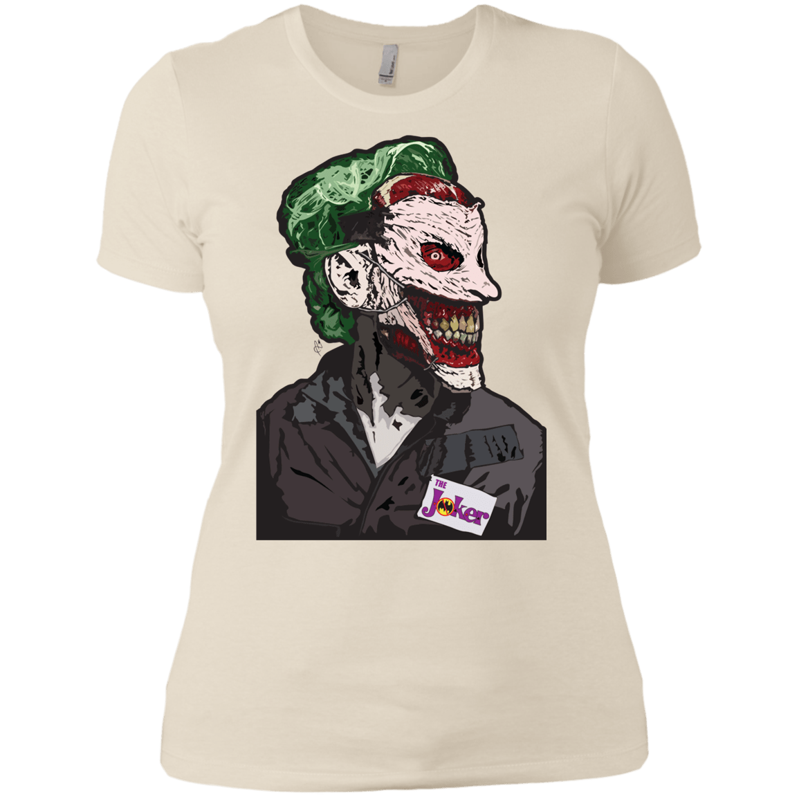 T-Shirts Ivory/ / X-Small Masked Joker Women's Premium T-Shirt