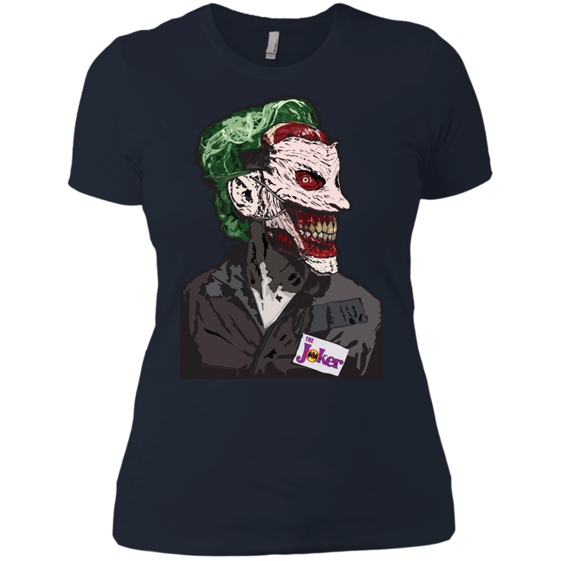 T-Shirts Midnight Navy / X-Small Masked Joker Women's Premium T-Shirt