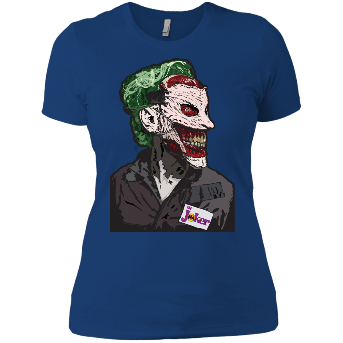 T-Shirts Royal / X-Small Masked Joker Women's Premium T-Shirt