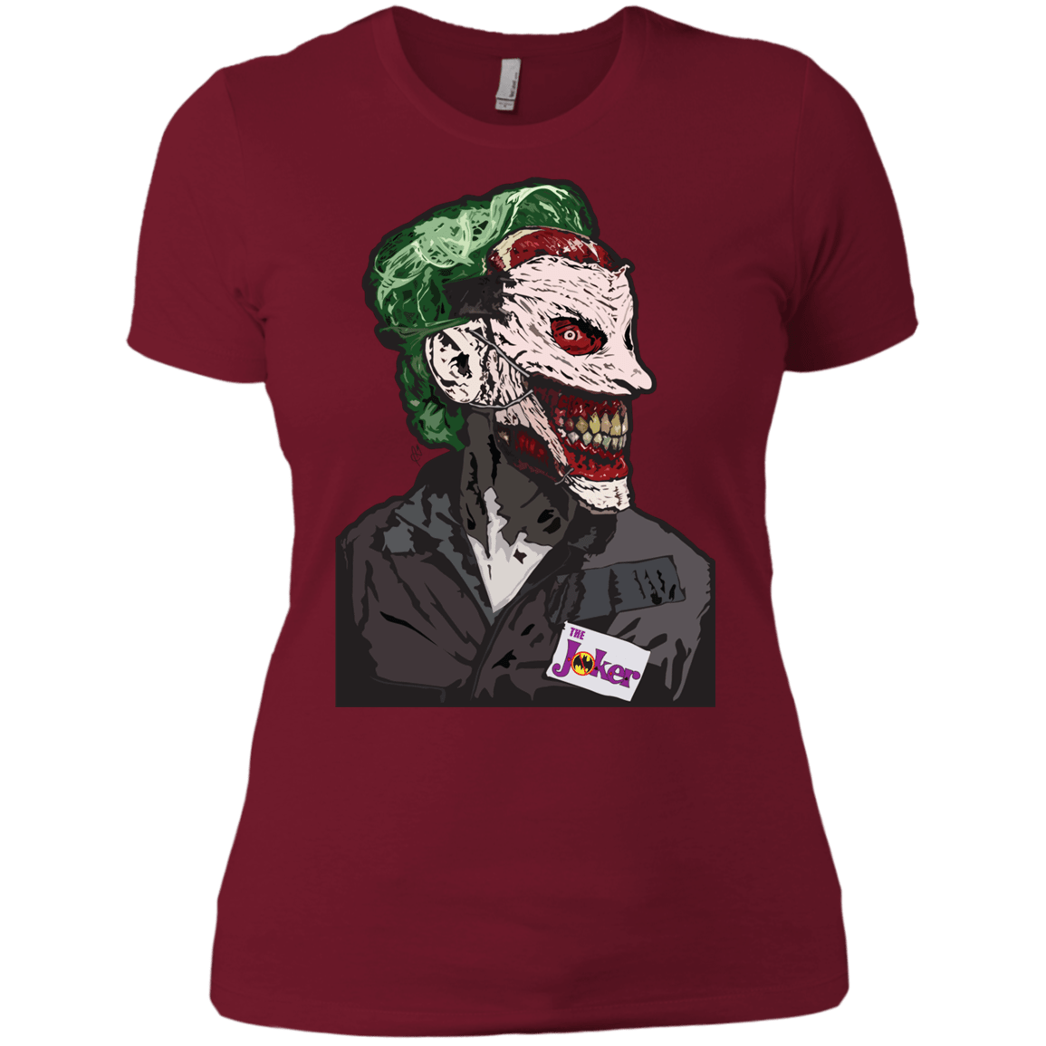 T-Shirts Scarlet / X-Small Masked Joker Women's Premium T-Shirt