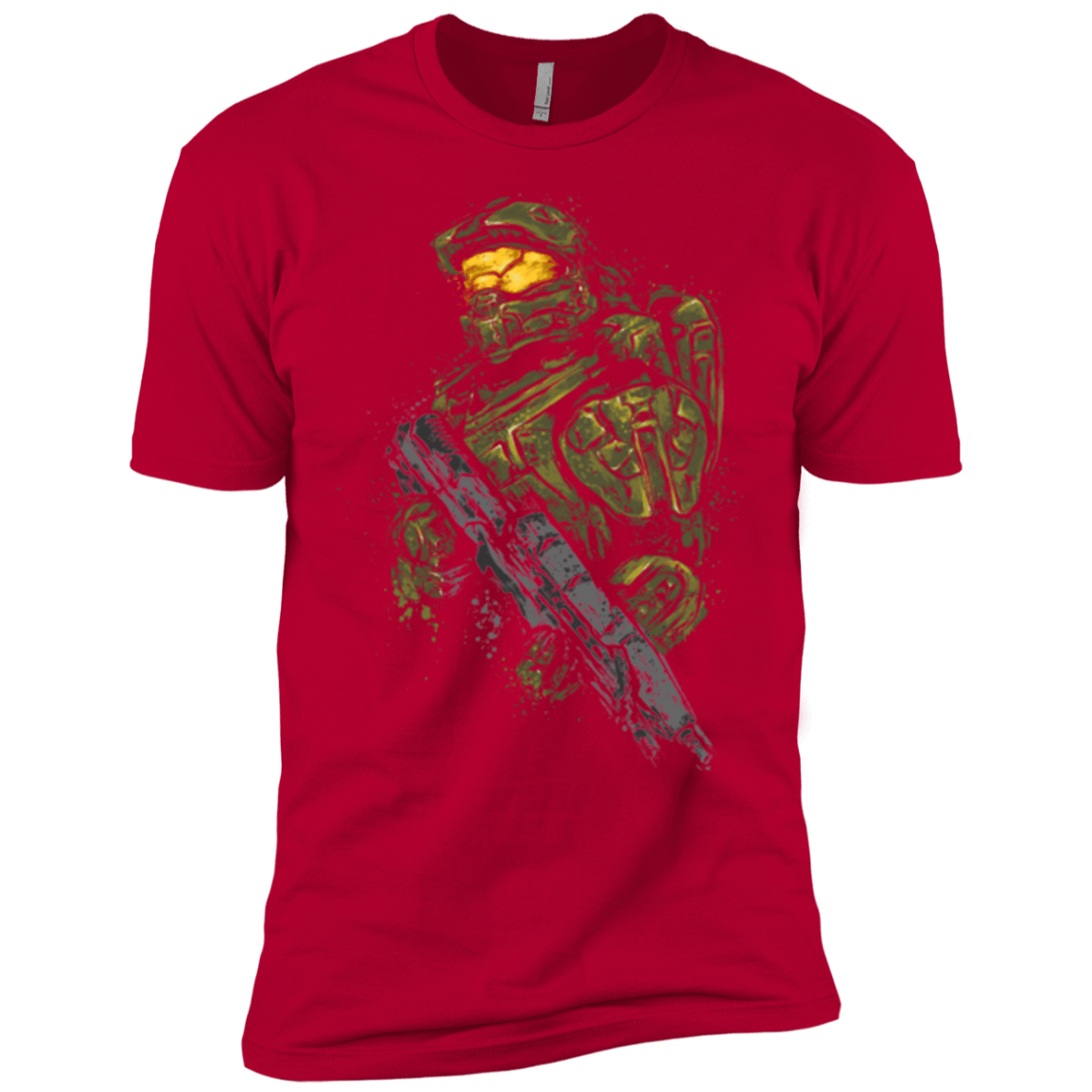 T-Shirts Red / YXS MASTER CHIEF Boys Premium T-Shirt