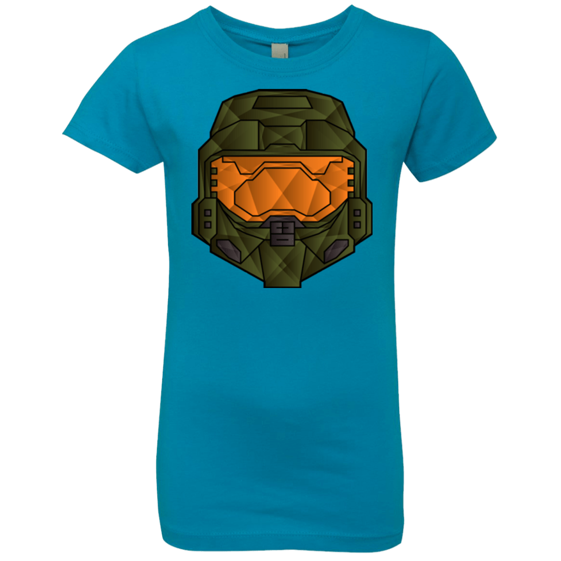 T-Shirts Turquoise / YXS Master Chief Girls Premium T-Shirt