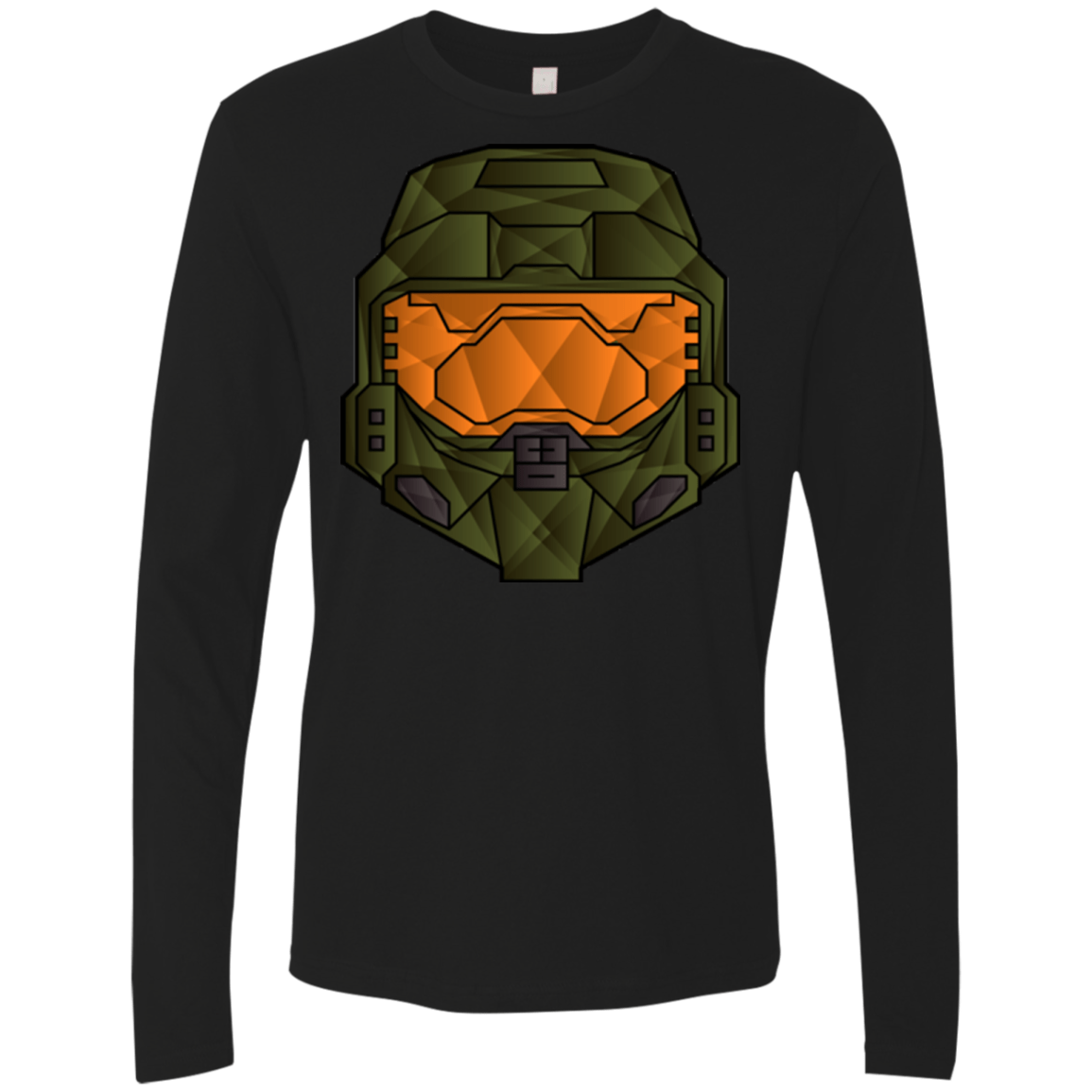 T-Shirts Black / Small Master Chief Men's Premium Long Sleeve