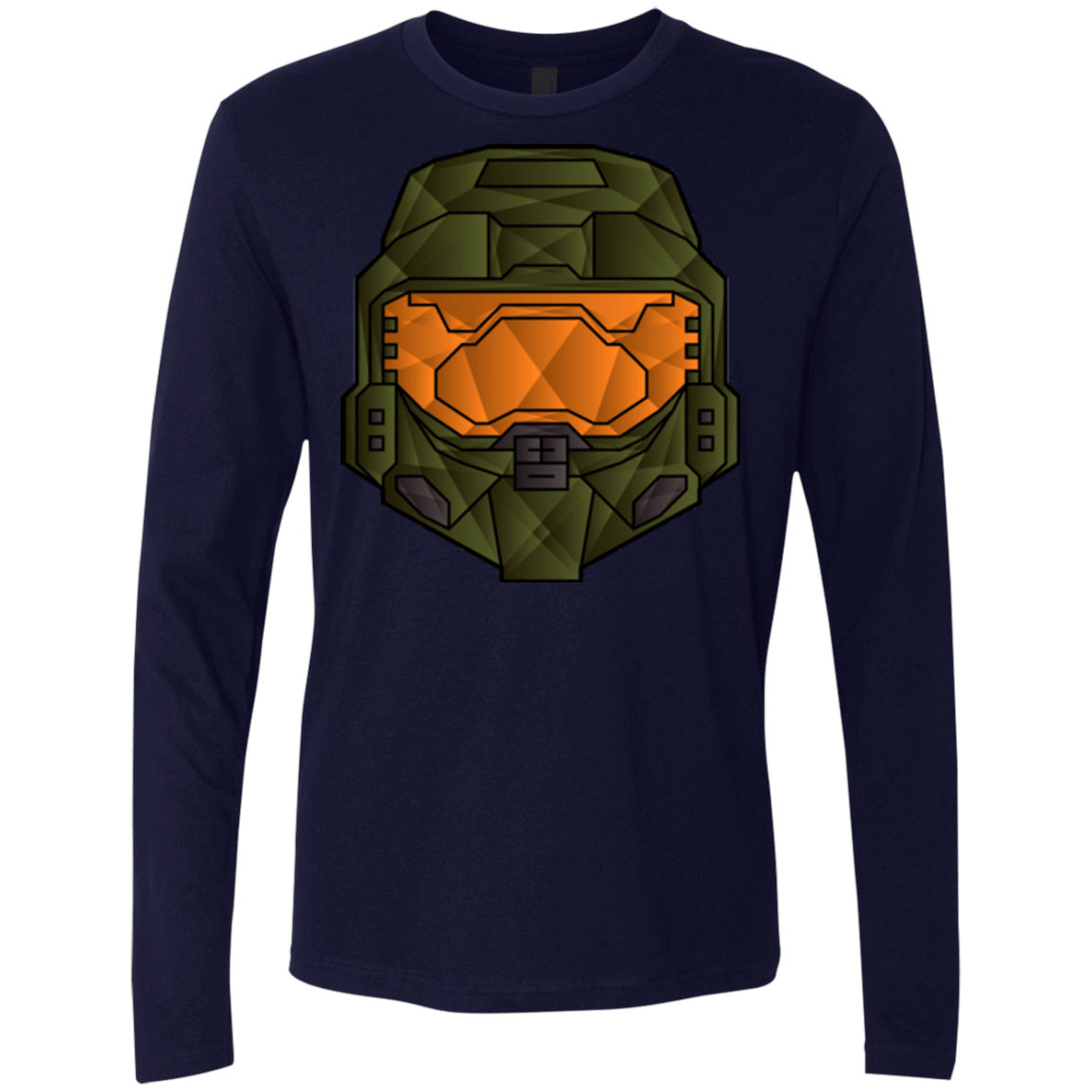 T-Shirts Midnight Navy / Small Master Chief Men's Premium Long Sleeve