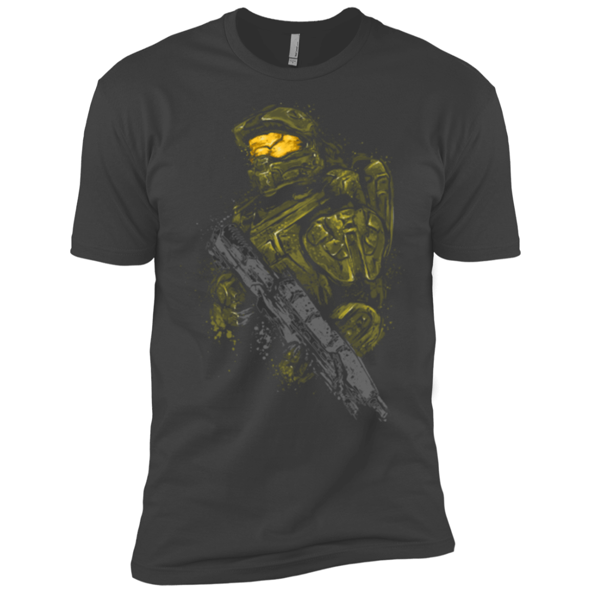 T-Shirts Heavy Metal / X-Small MASTER CHIEF Men's Premium T-Shirt