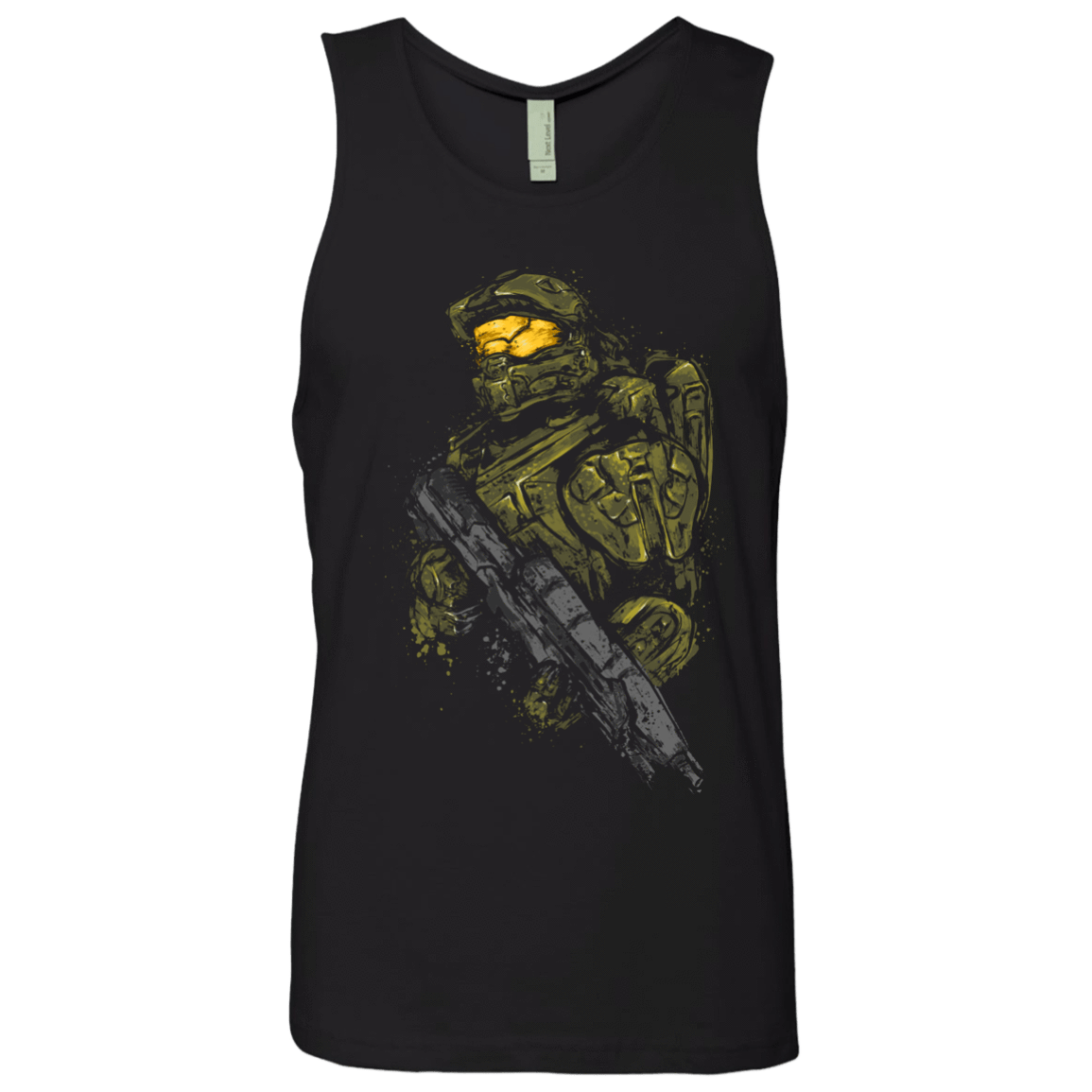 T-Shirts Black / Small Master chief Men's Premium Tank Top