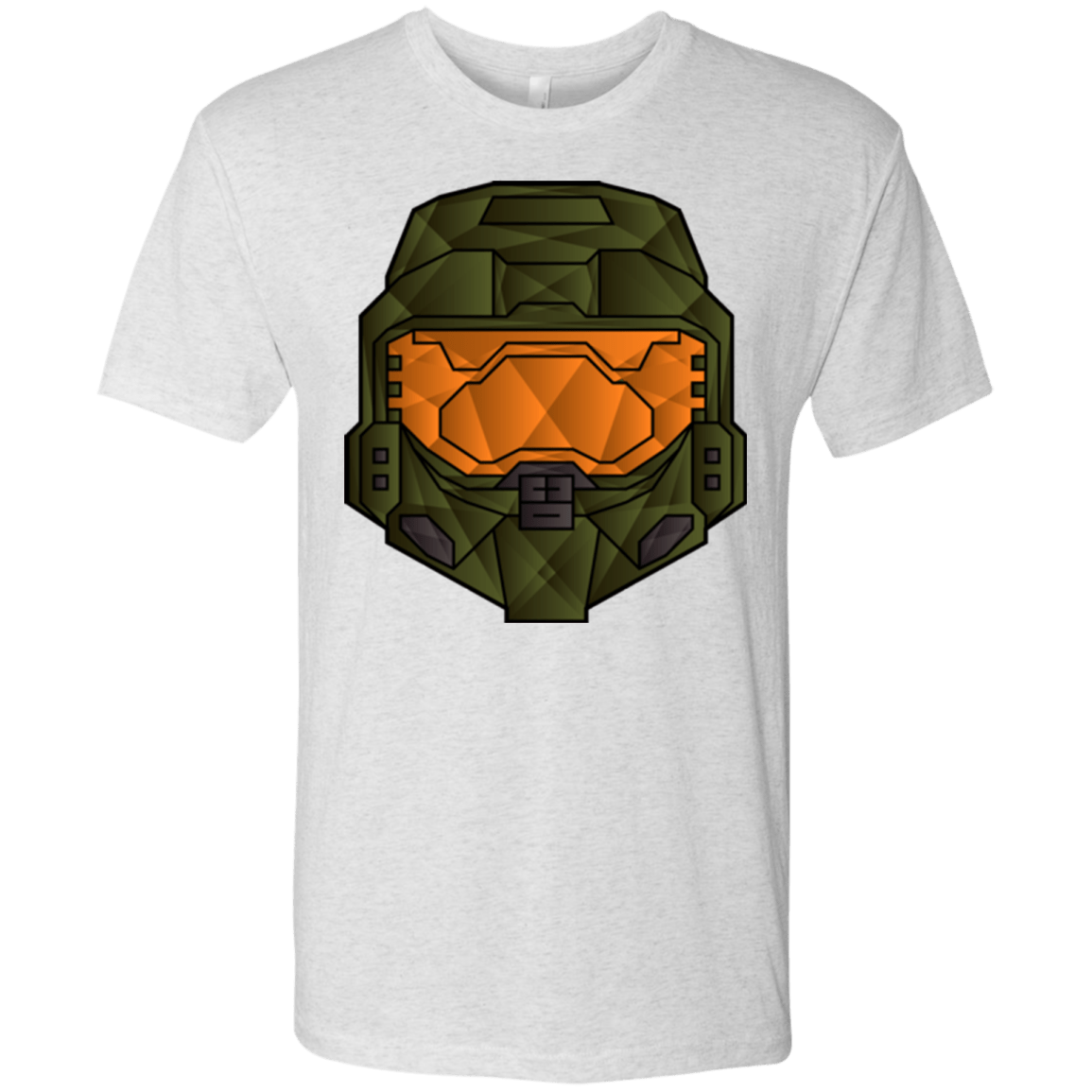 T-Shirts Heather White / Small Master Chief Men's Triblend T-Shirt