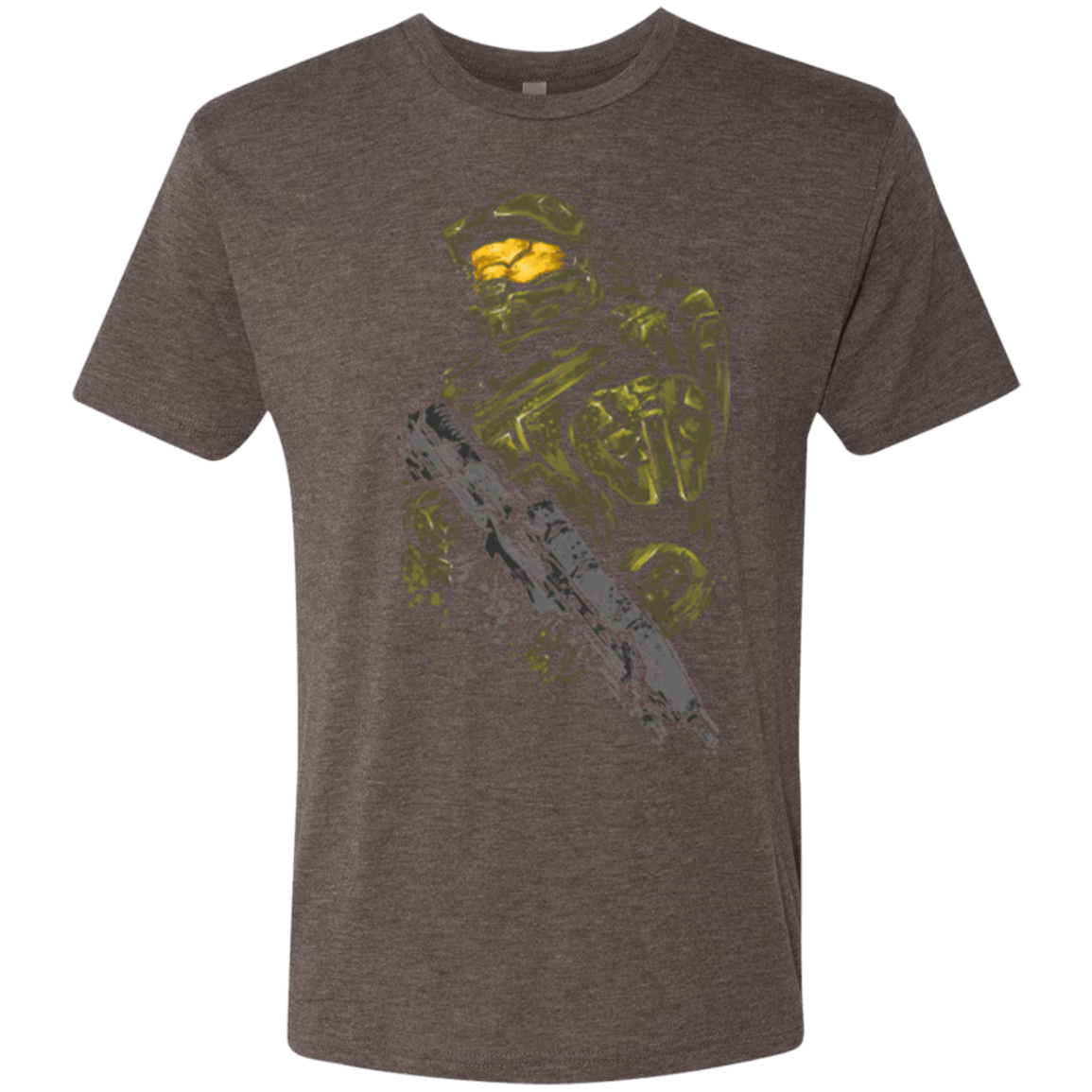 T-Shirts Macchiato / Small MASTER CHIEF Men's Triblend T-Shirt