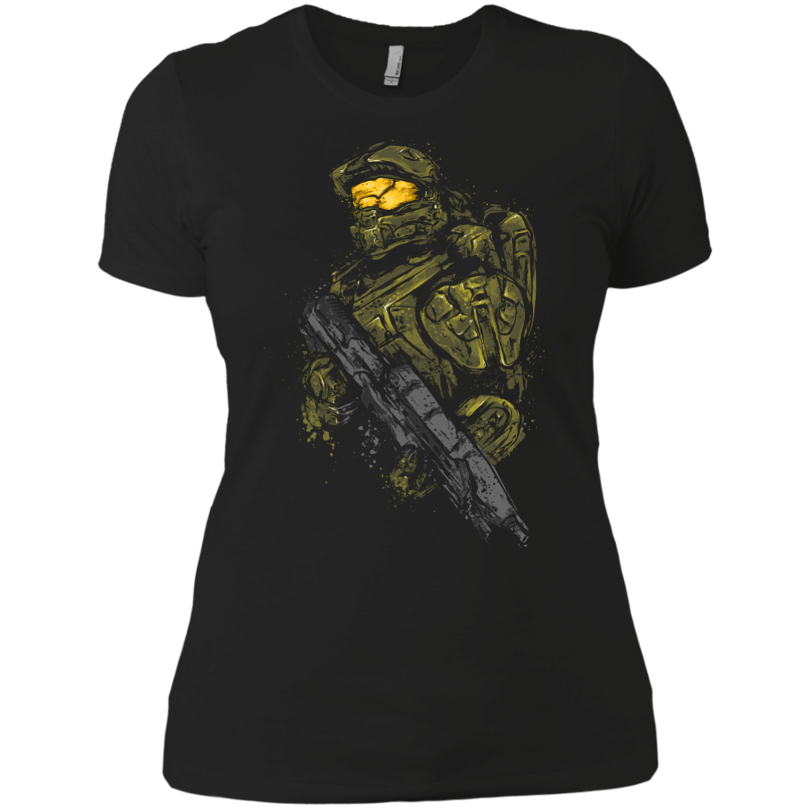 T-Shirts Black / X-Small Master chief Women's Premium T-Shirt
