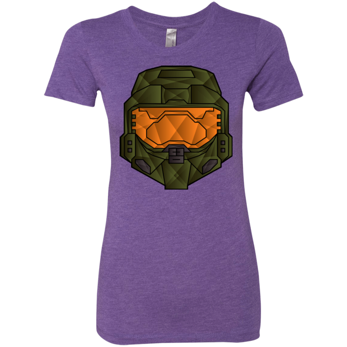 T-Shirts Purple Rush / Small Master Chief Women's Triblend T-Shirt