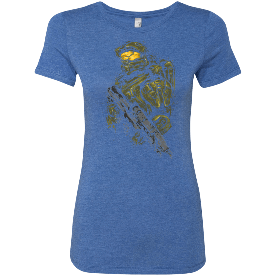 T-Shirts Vintage Royal / Small MASTER CHIEF Women's Triblend T-Shirt