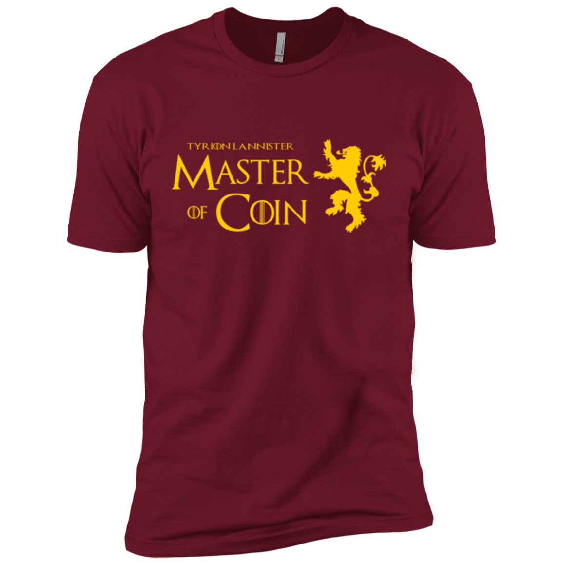 T-Shirts Cardinal / X-Small Master of Coin Men's Premium T-Shirt