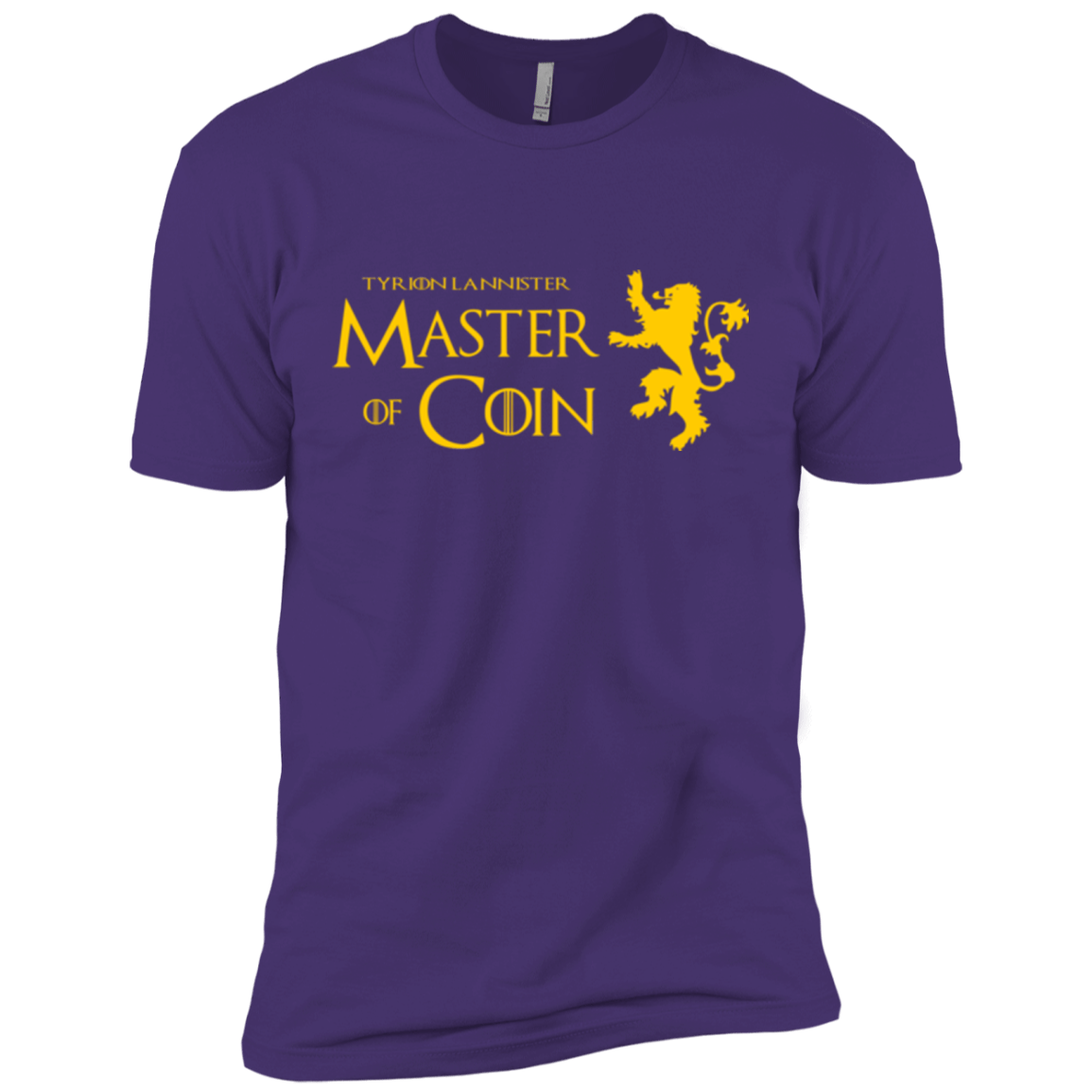 T-Shirts Purple / X-Small Master of Coin Men's Premium T-Shirt