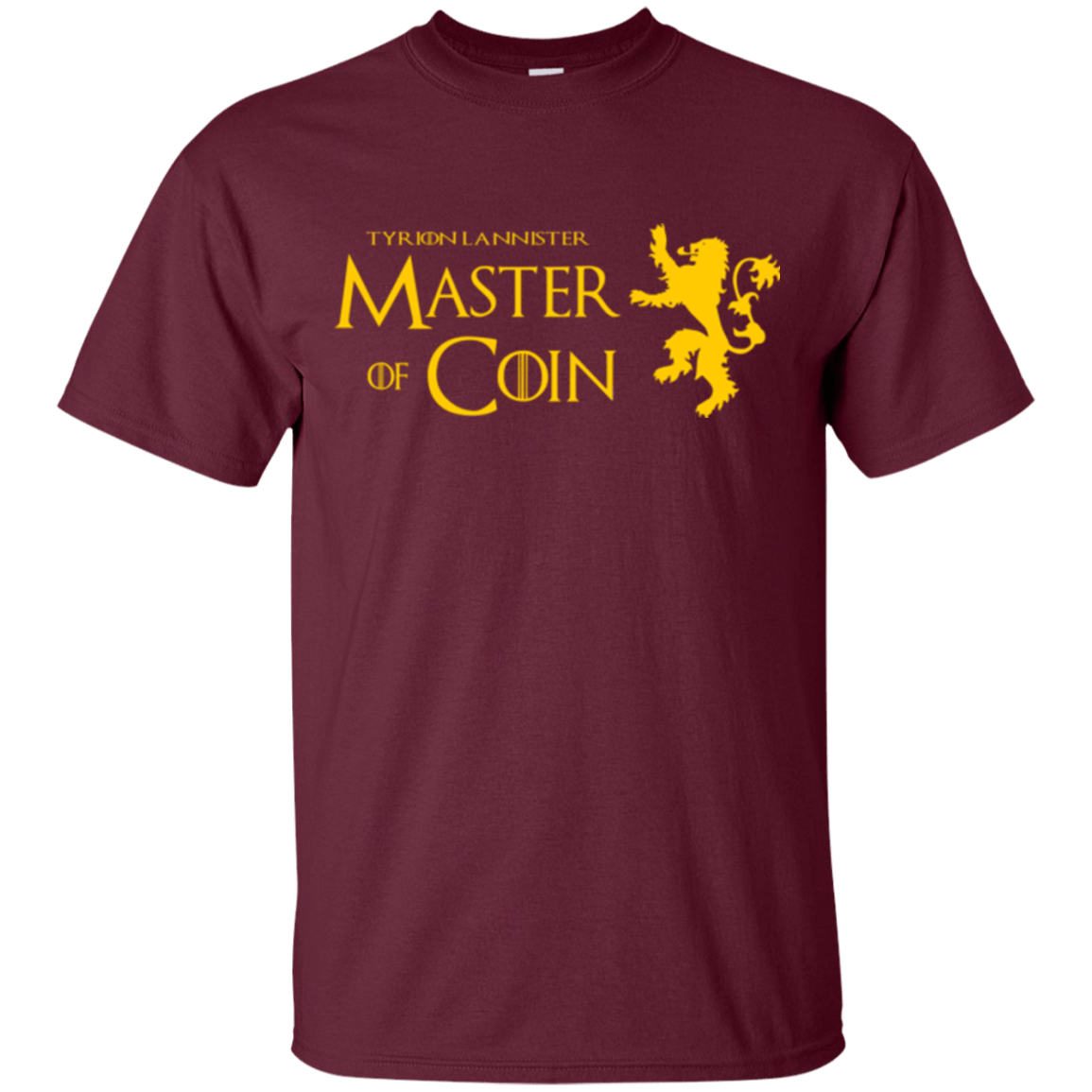 T-Shirts Maroon / Small Master of Coin T-Shirt