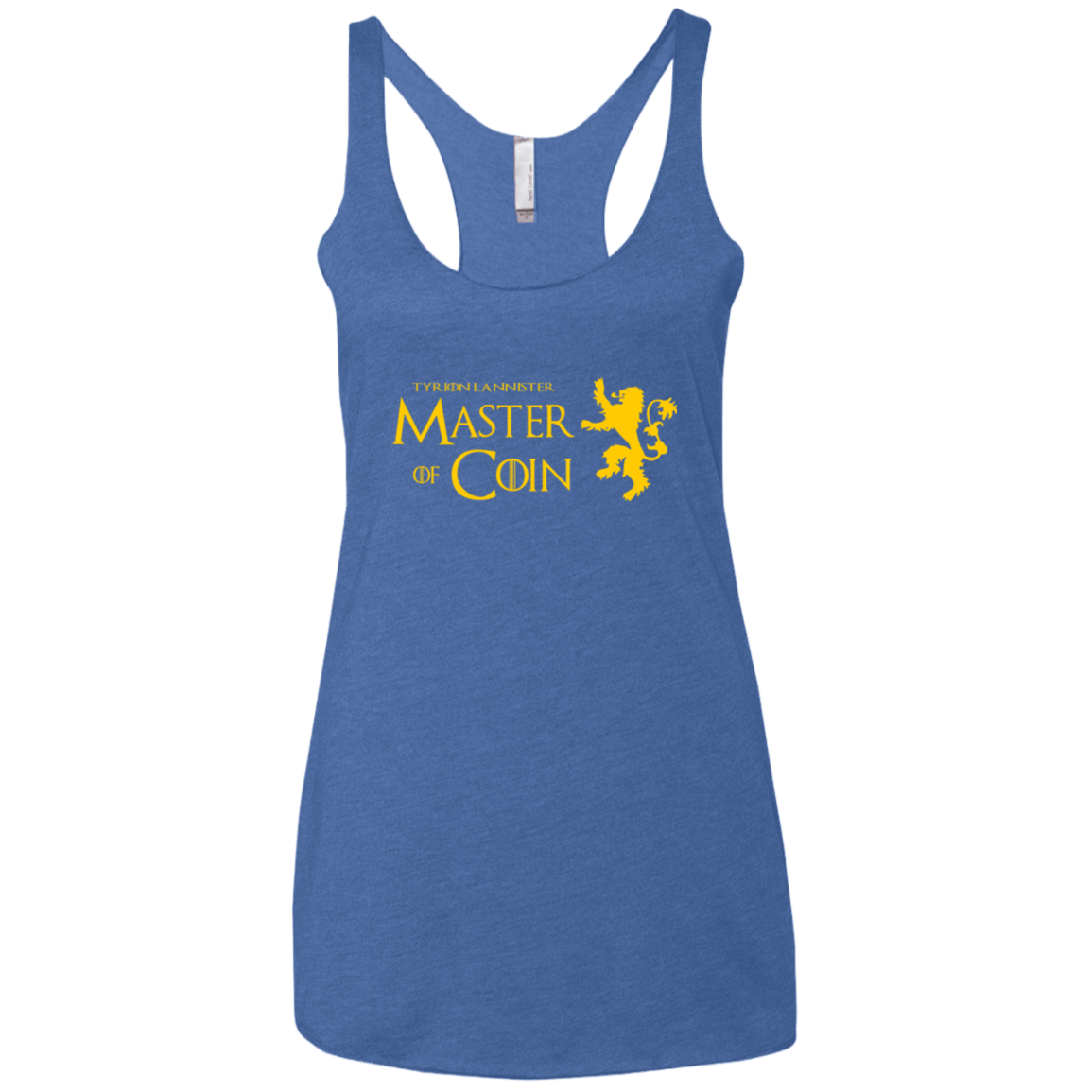 T-Shirts Vintage Royal / X-Small Master of Coin Women's Triblend Racerback Tank