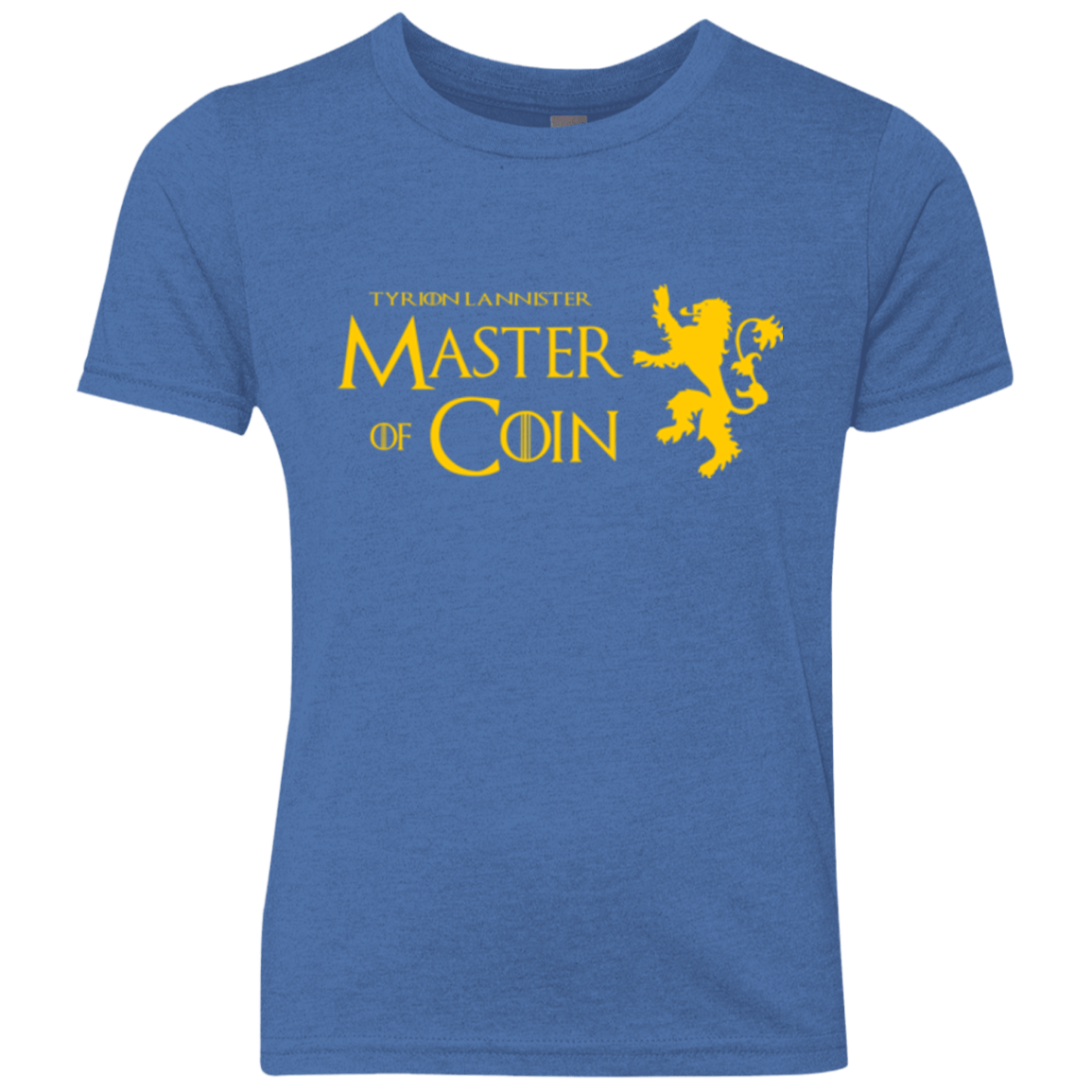 T-Shirts Vintage Royal / YXS Master of Coin Youth Triblend T-Shirt