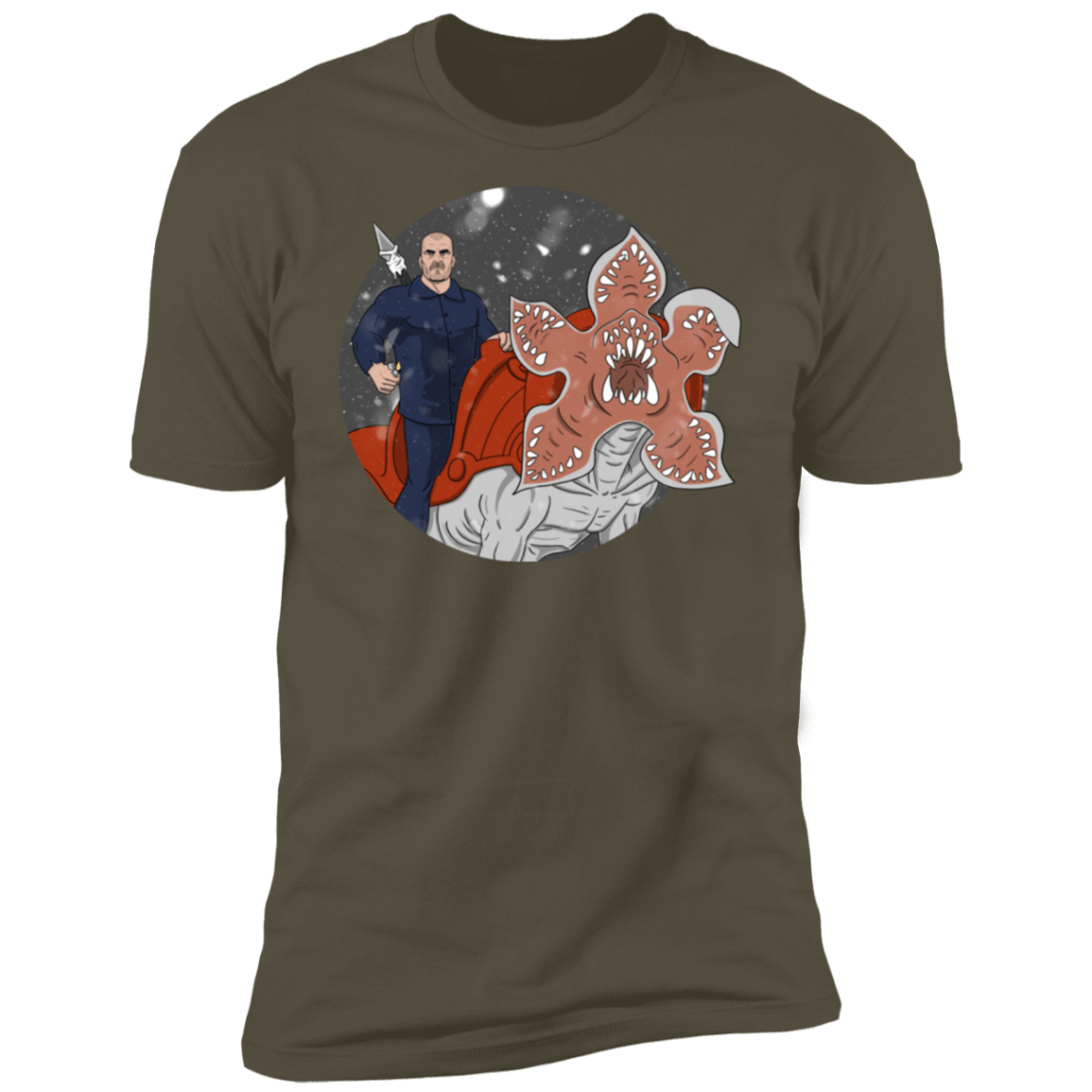 T-Shirts Military Green / S Master of Demogorgon Men's Premium T-Shirt