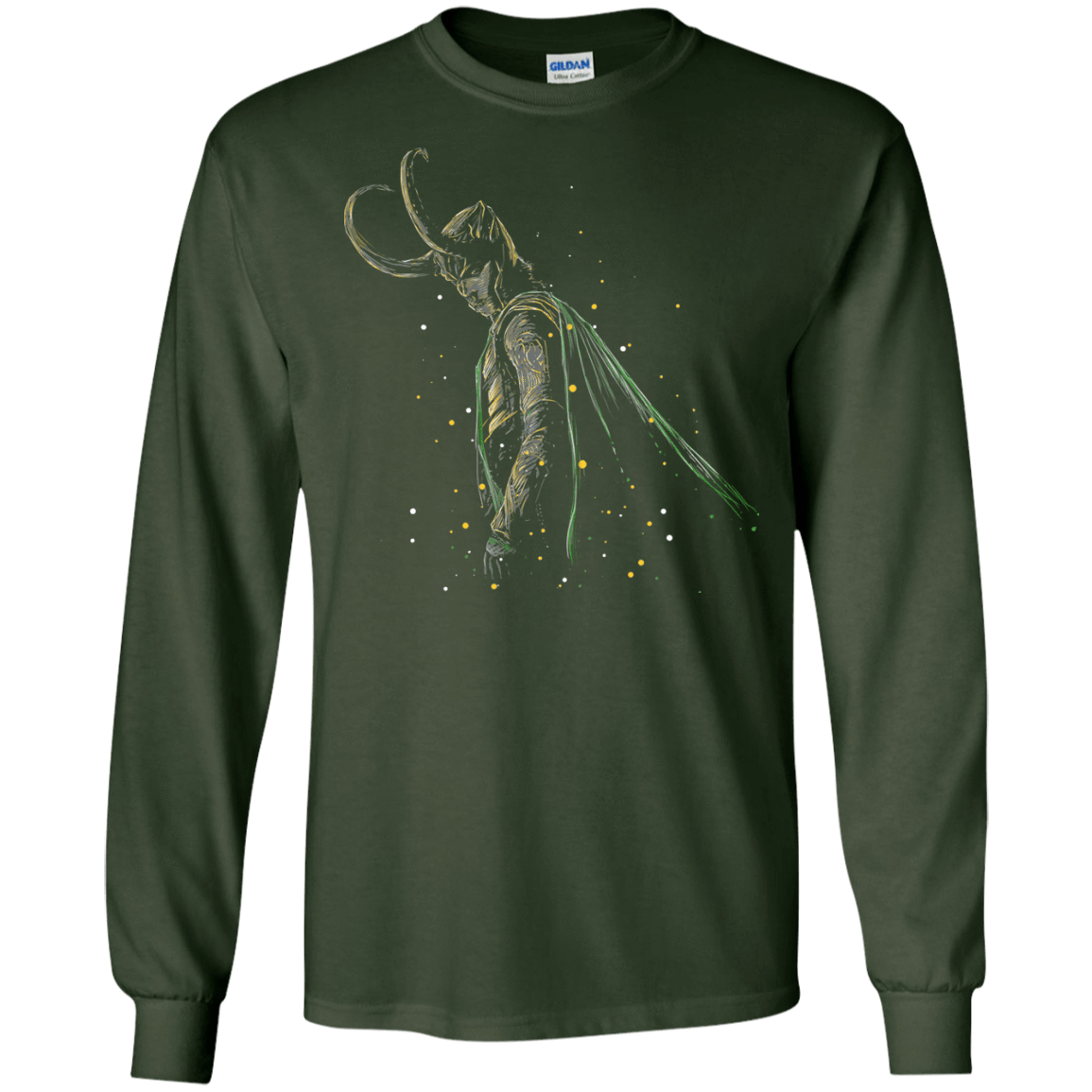 T-Shirts Forest Green / S Master of Illusions Men's Long Sleeve T-Shirt
