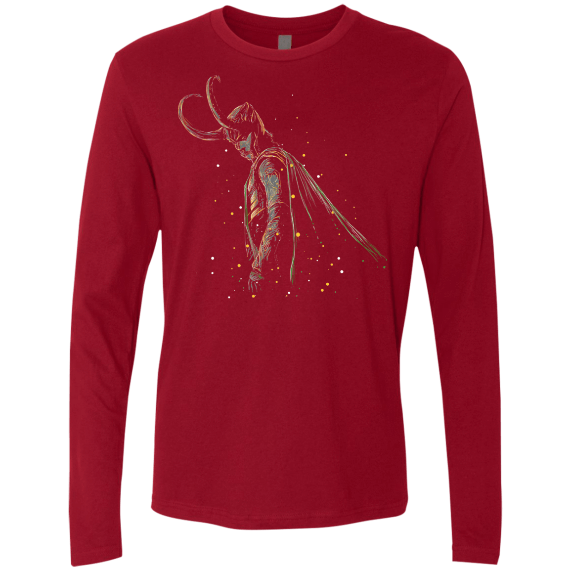 T-Shirts Cardinal / S Master of Illusions Men's Premium Long Sleeve