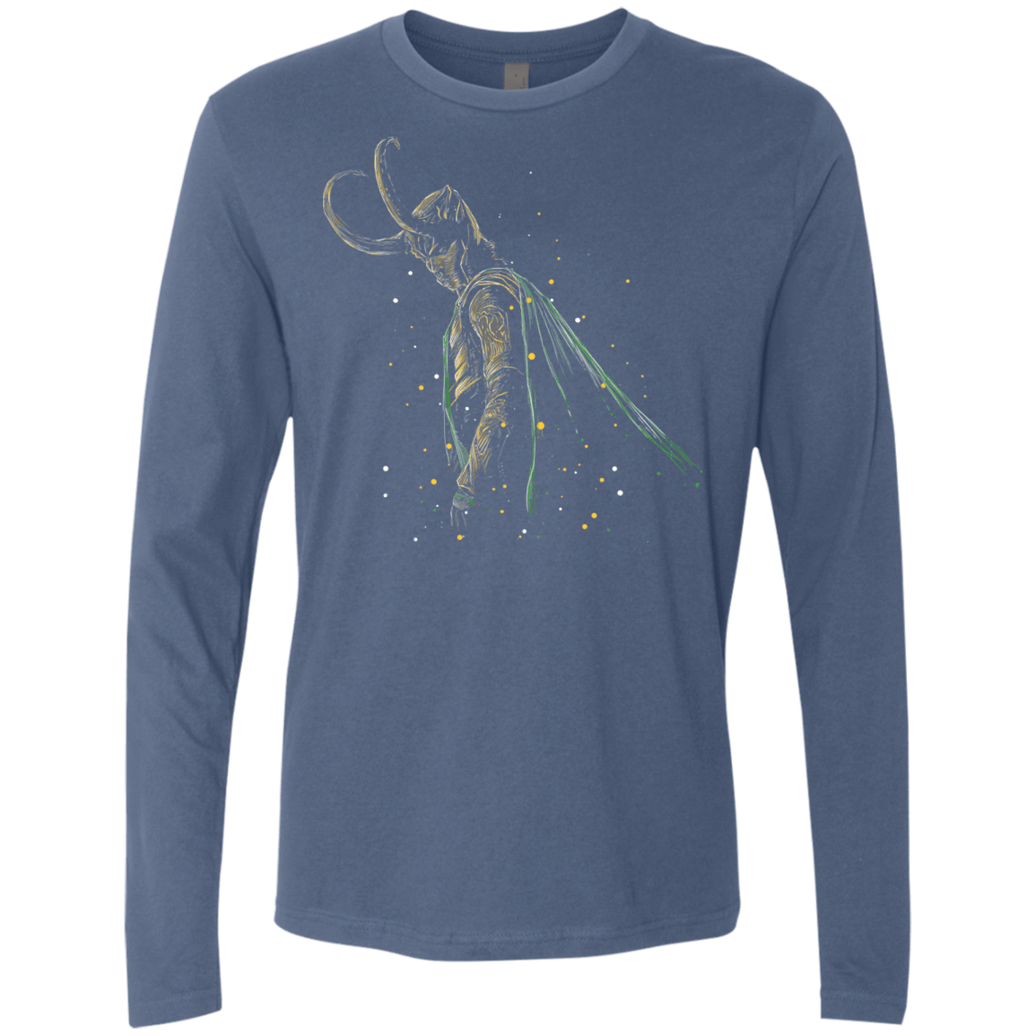 T-Shirts Indigo / S Master of Illusions Men's Premium Long Sleeve