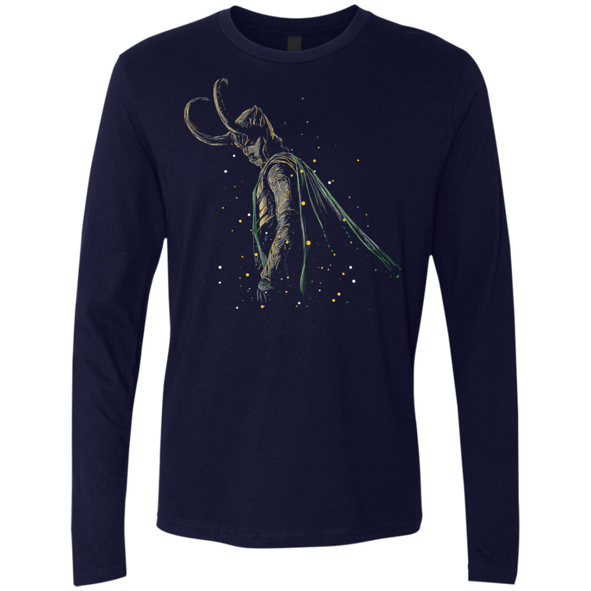 T-Shirts Midnight Navy / S Master of Illusions Men's Premium Long Sleeve