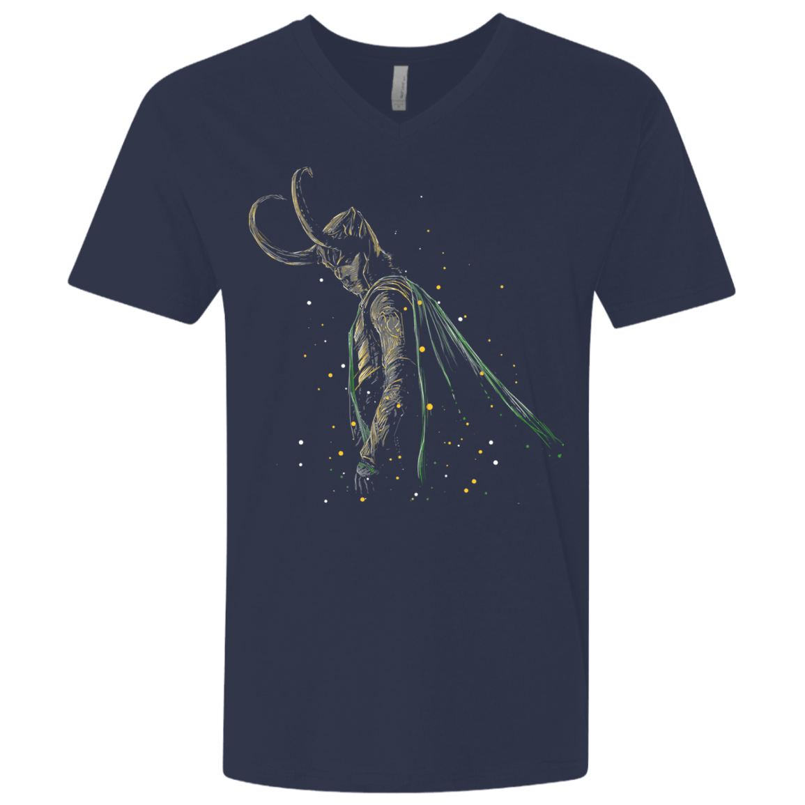 T-Shirts Midnight Navy / X-Small Master of Illusions Men's Premium V-Neck