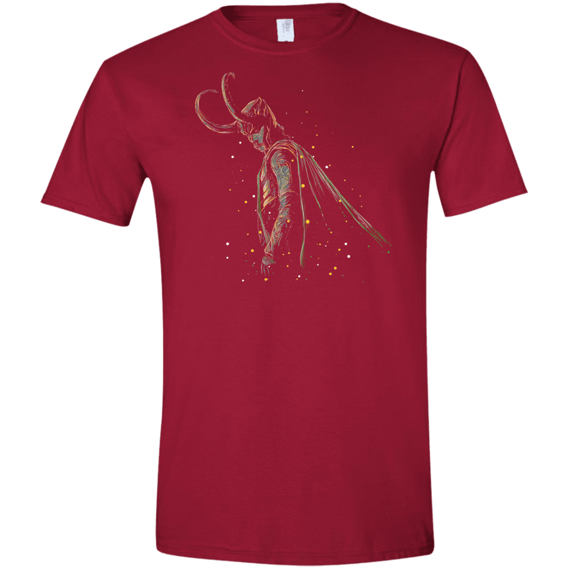 T-Shirts Cardinal Red / S Master of Illusions Men's Semi-Fitted Softstyle