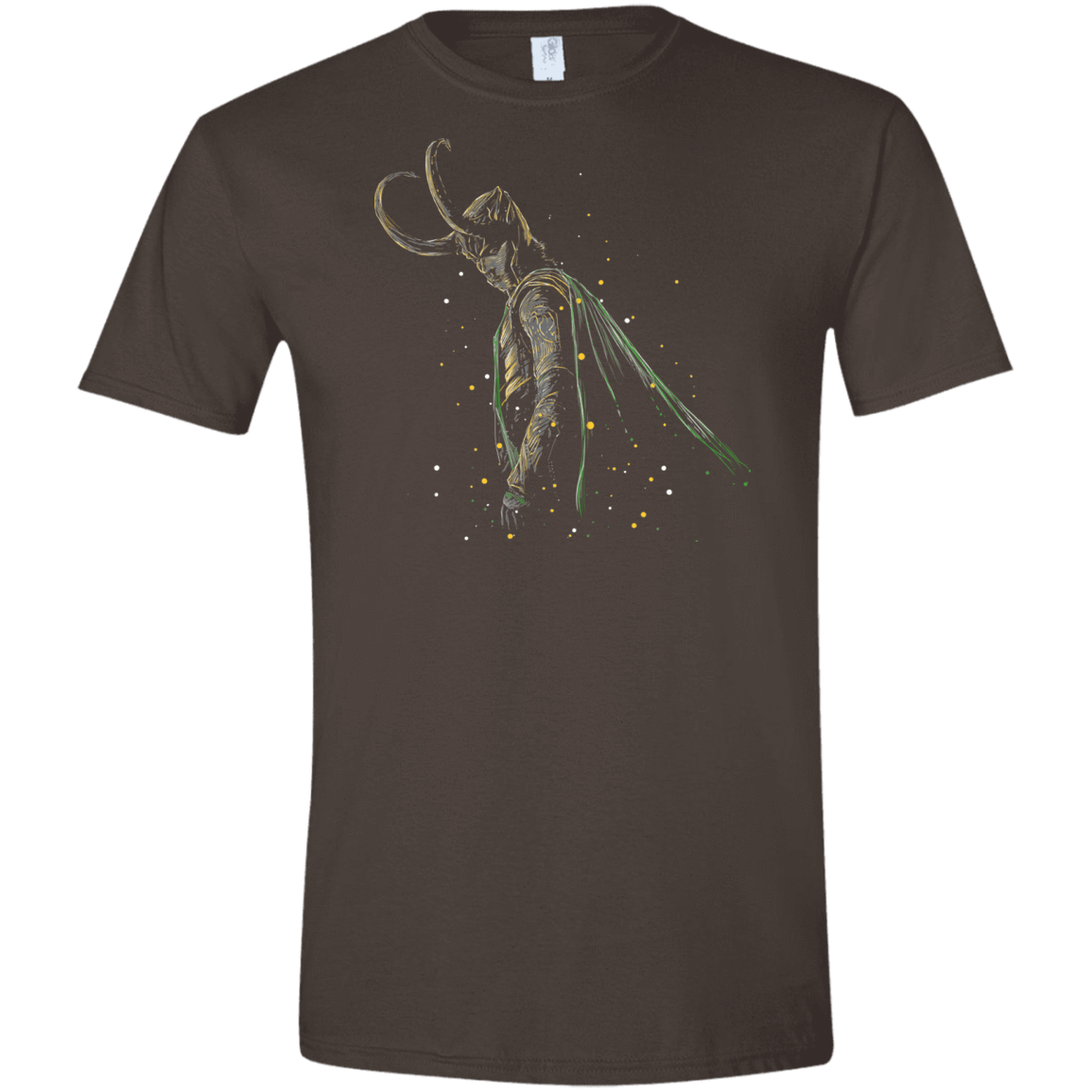 T-Shirts Dark Chocolate / S Master of Illusions Men's Semi-Fitted Softstyle