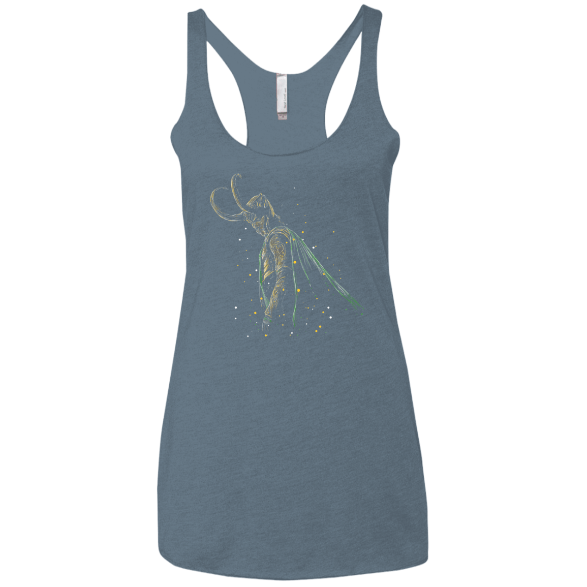 T-Shirts Indigo / X-Small Master of Illusions Women's Triblend Racerback Tank