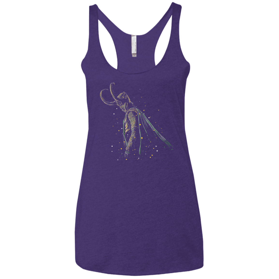 T-Shirts Purple Rush / X-Small Master of Illusions Women's Triblend Racerback Tank