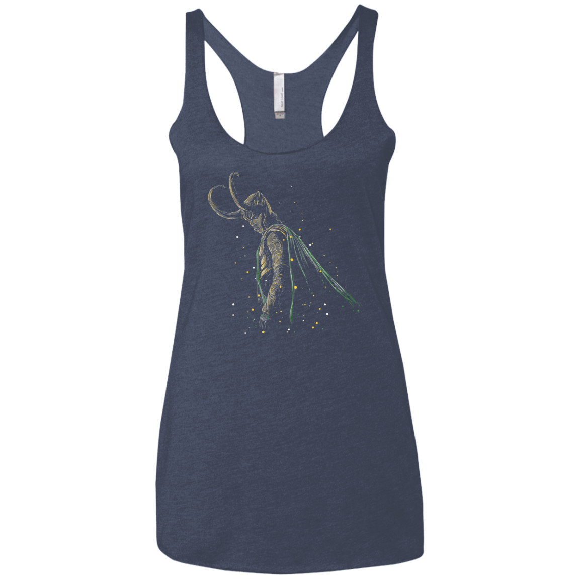 T-Shirts Vintage Navy / X-Small Master of Illusions Women's Triblend Racerback Tank