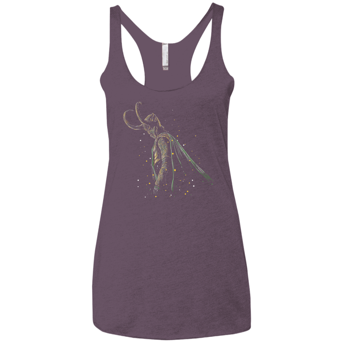 T-Shirts Vintage Purple / X-Small Master of Illusions Women's Triblend Racerback Tank