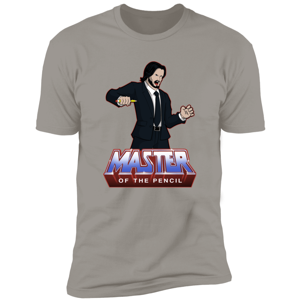 T-Shirts Light Grey / S Master of the Pencil Men's Premium T-Shirt