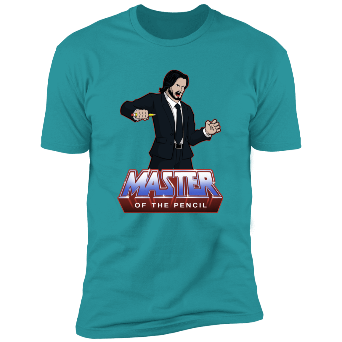T-Shirts Tahiti Blue / S Master of the Pencil Men's Premium T-Shirt