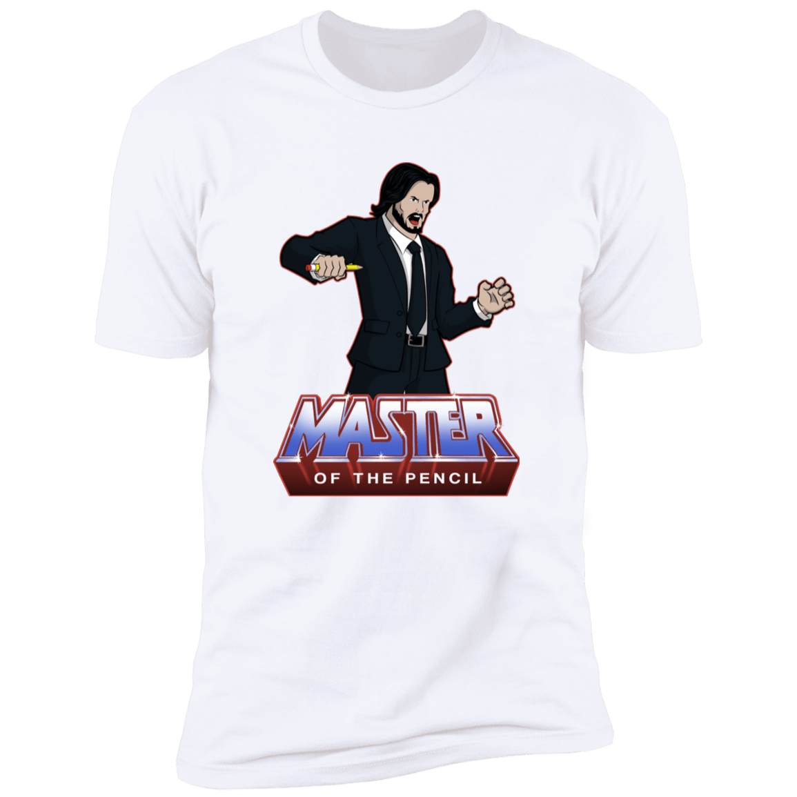 T-Shirts White / S Master of the Pencil Men's Premium T-Shirt
