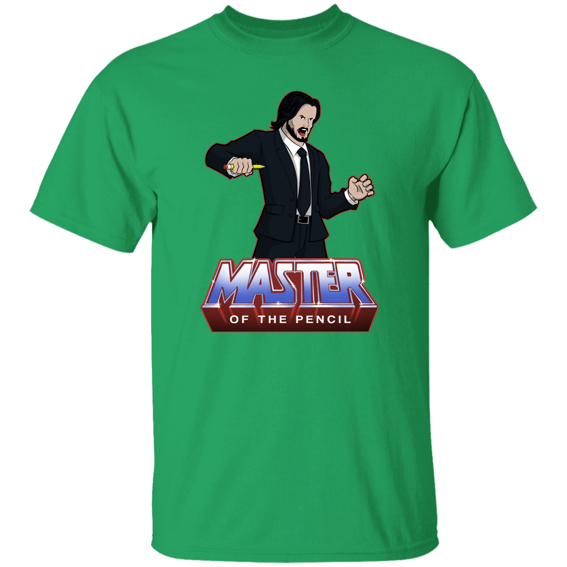 T-Shirts Irish Green / S Master of the Pencil T-Shirt