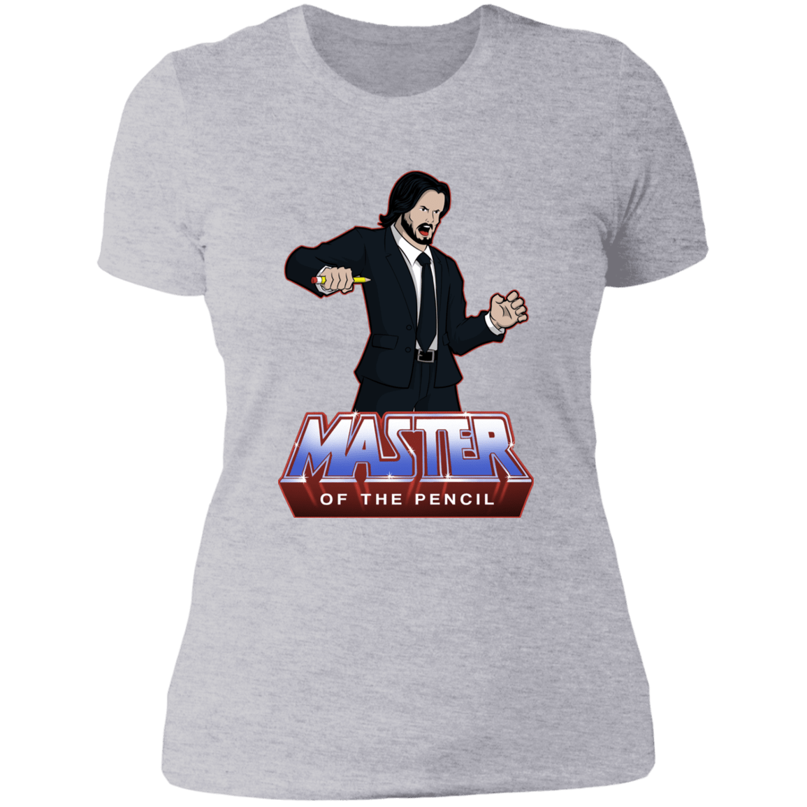 T-Shirts Heather Grey / S Master of the Pencil Women's Premium T-Shirt