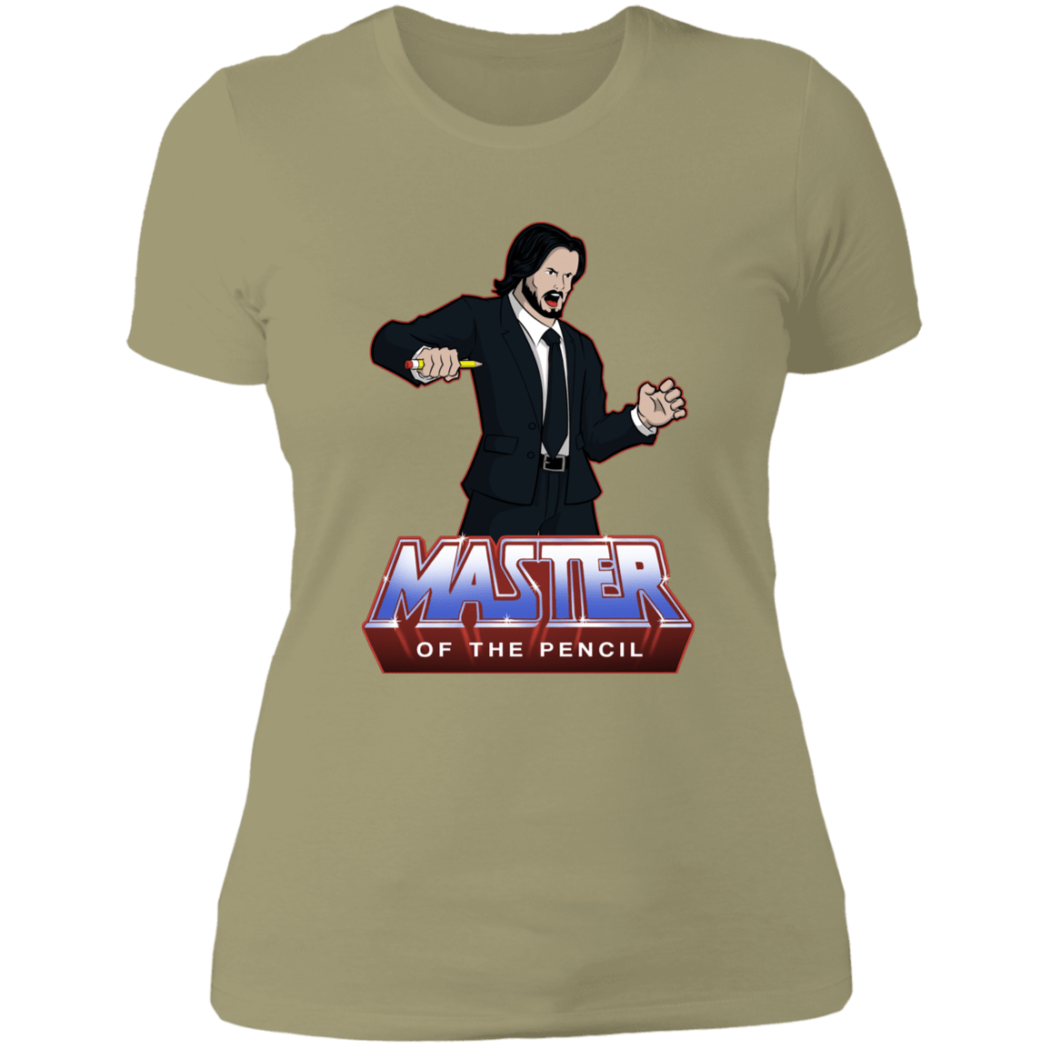 T-Shirts Light Olive / S Master of the Pencil Women's Premium T-Shirt