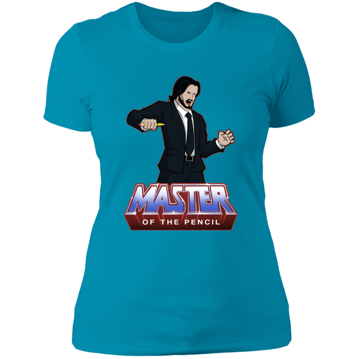 T-Shirts Turquoise / S Master of the Pencil Women's Premium T-Shirt