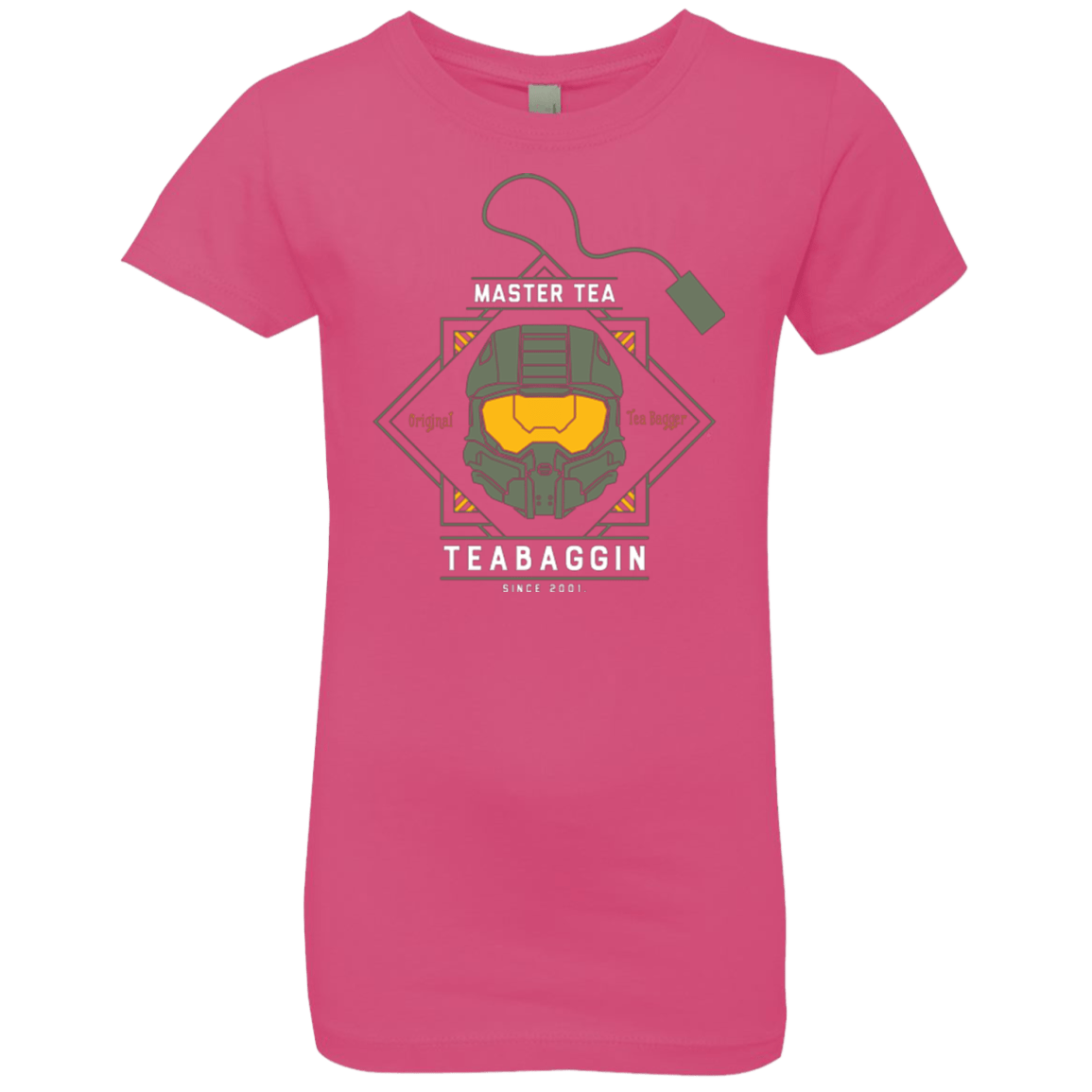 T-Shirts Hot Pink / YXS Master Tea - The Original Halo Teabagger Girls Premium T-Shirt