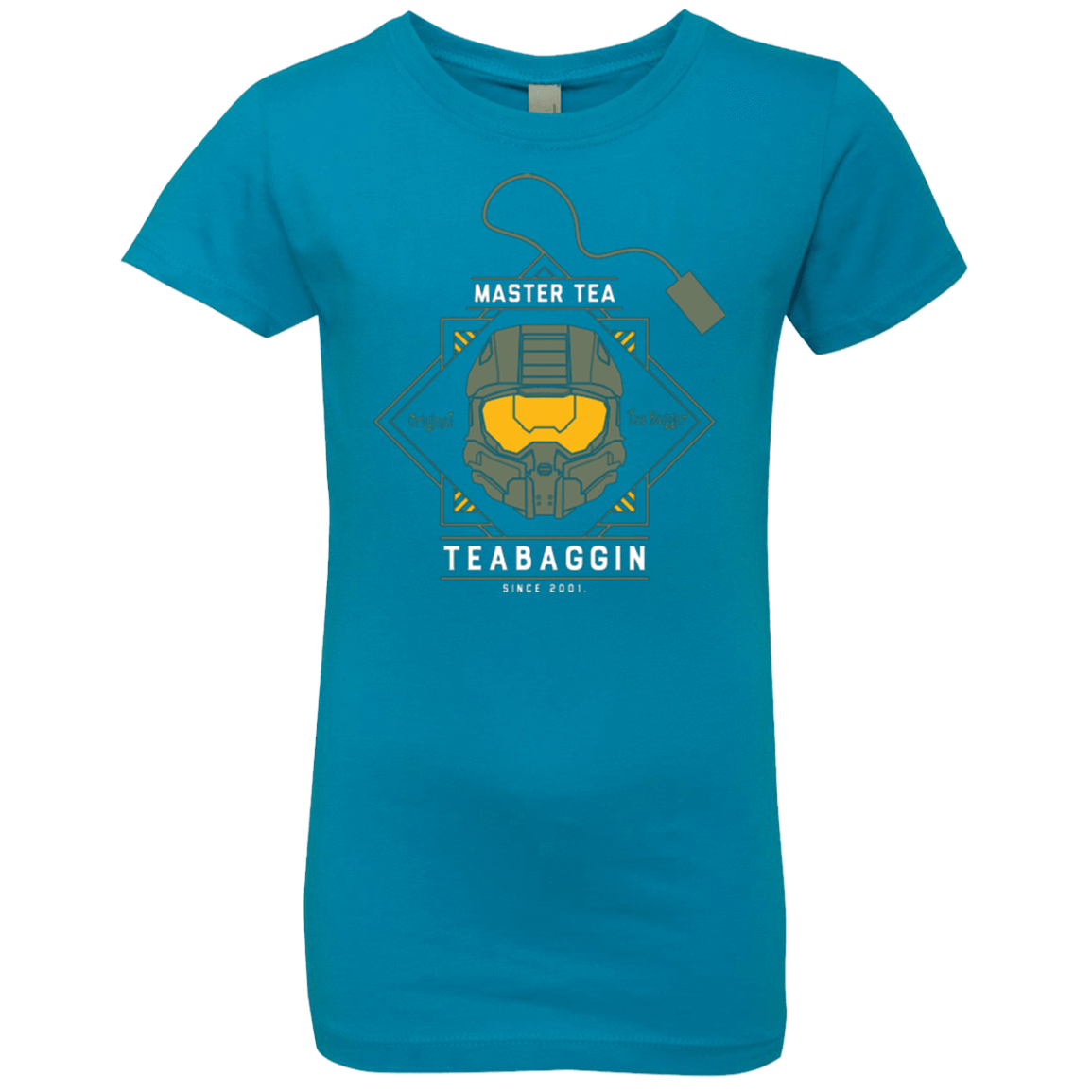 T-Shirts Turquoise / YXS Master Tea - The Original Halo Teabagger Girls Premium T-Shirt