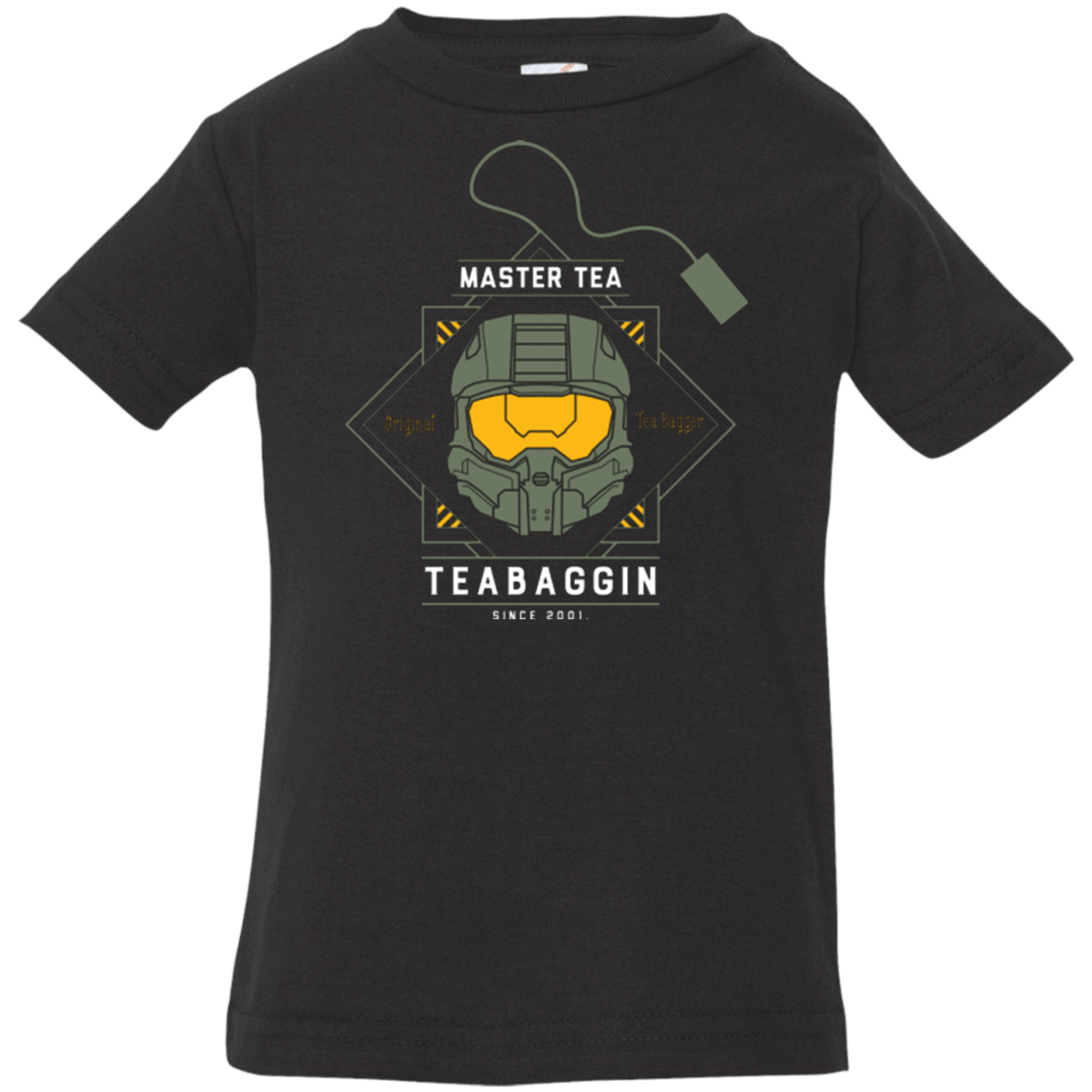 T-Shirts Black / 6 Months Master Tea - The Original Halo Teabagger Infant Premium T-Shirt