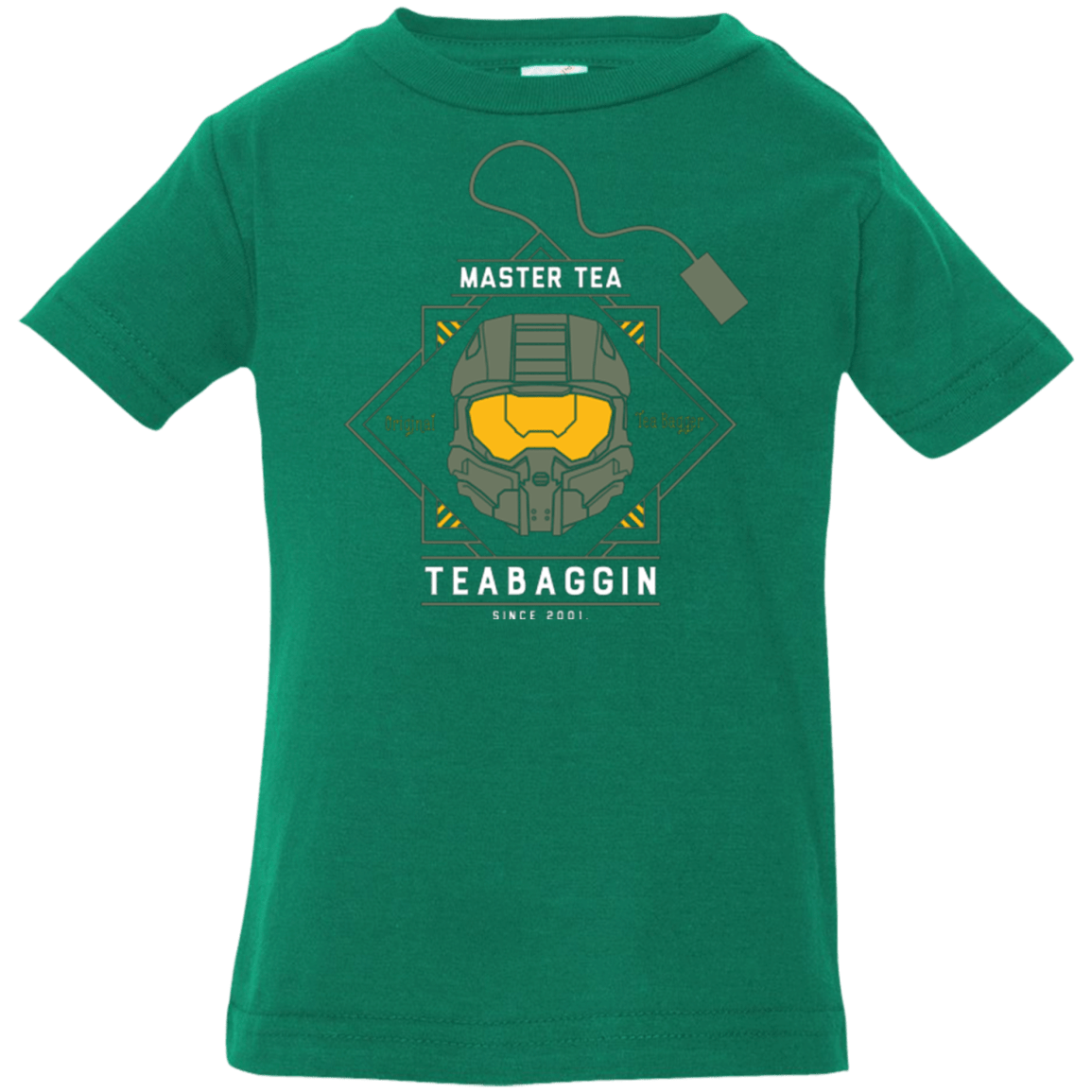 T-Shirts Kelly / 6 Months Master Tea - The Original Halo Teabagger Infant Premium T-Shirt