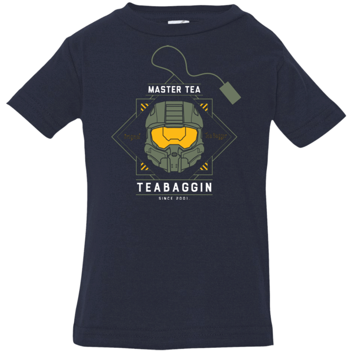 T-Shirts Navy / 6 Months Master Tea - The Original Halo Teabagger Infant Premium T-Shirt