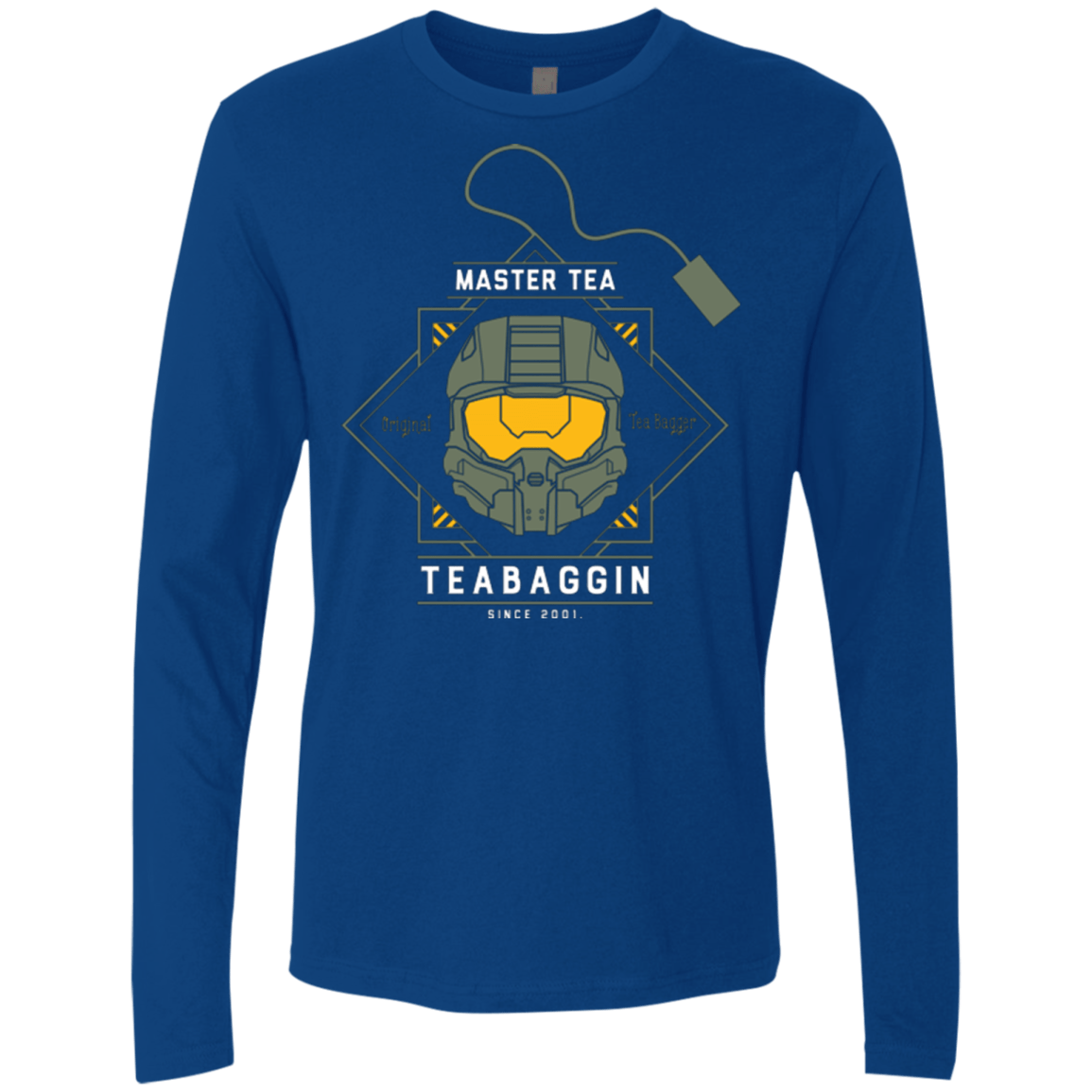 T-Shirts Royal / Small Master Tea - The Original Halo Teabagger Men's Premium Long Sleeve