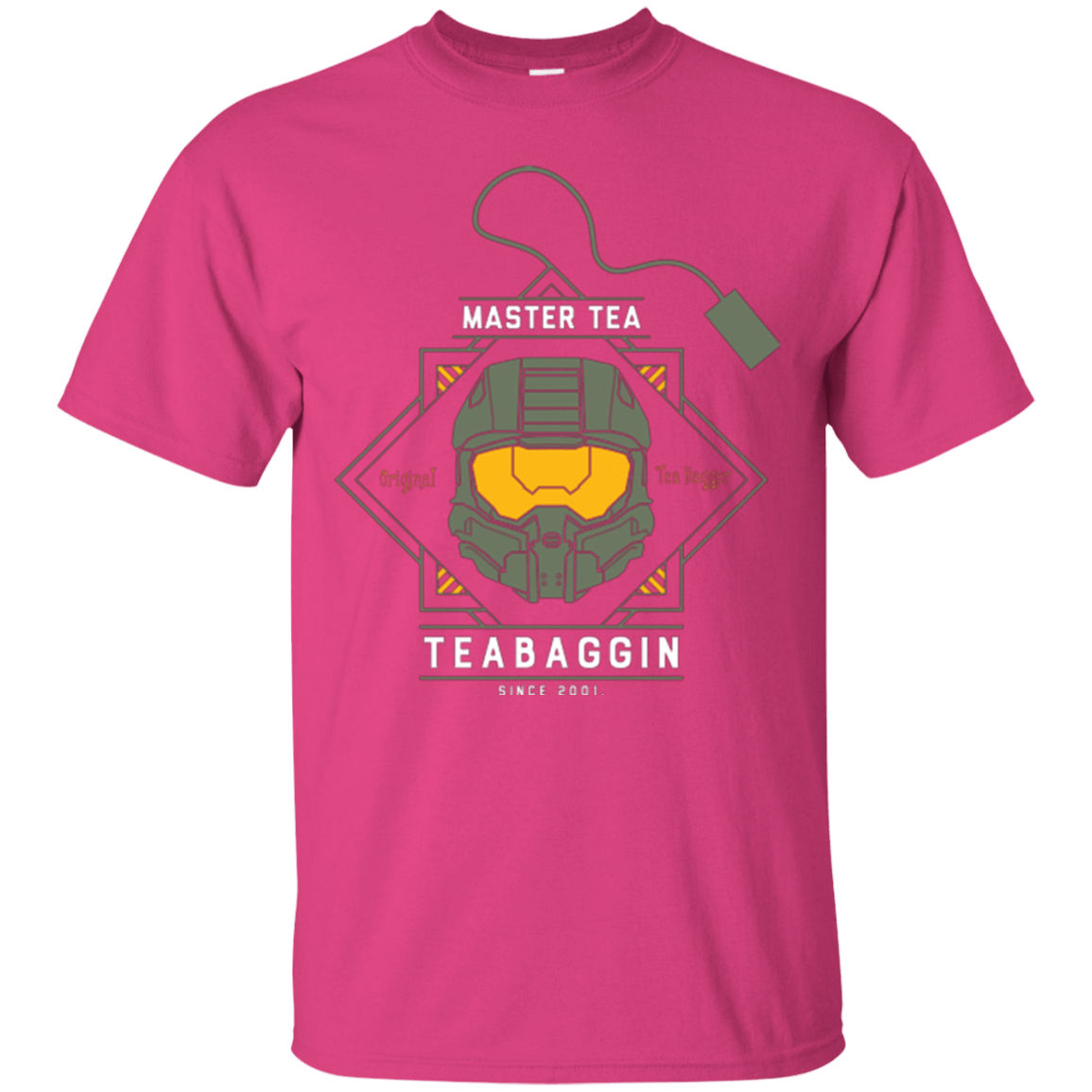 T-Shirts Heliconia / Small Master Tea - The Original Halo Teabagger T-Shirt