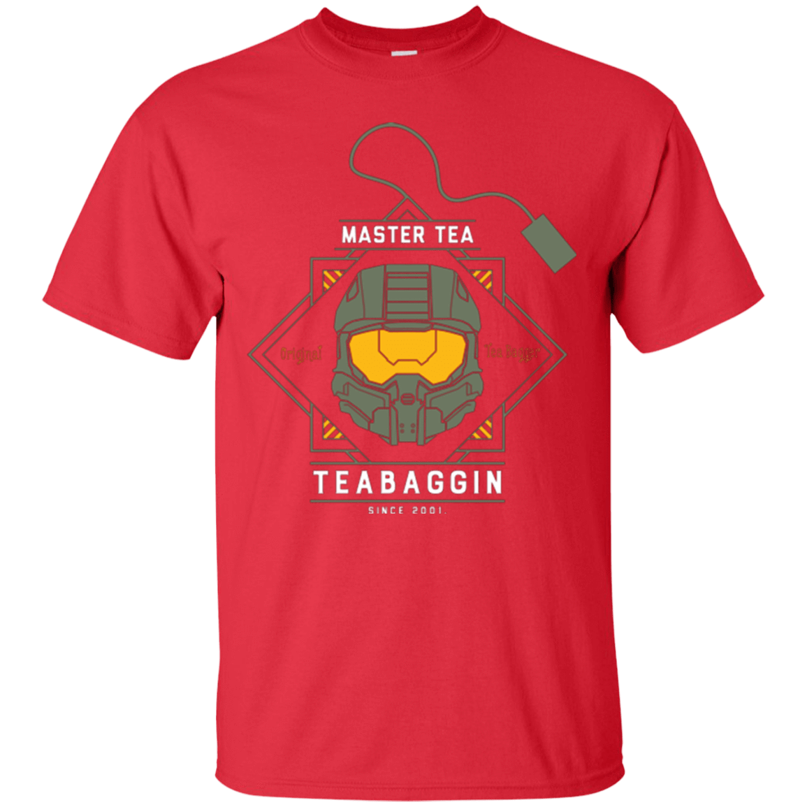 T-Shirts Red / Small Master Tea - The Original Halo Teabagger T-Shirt
