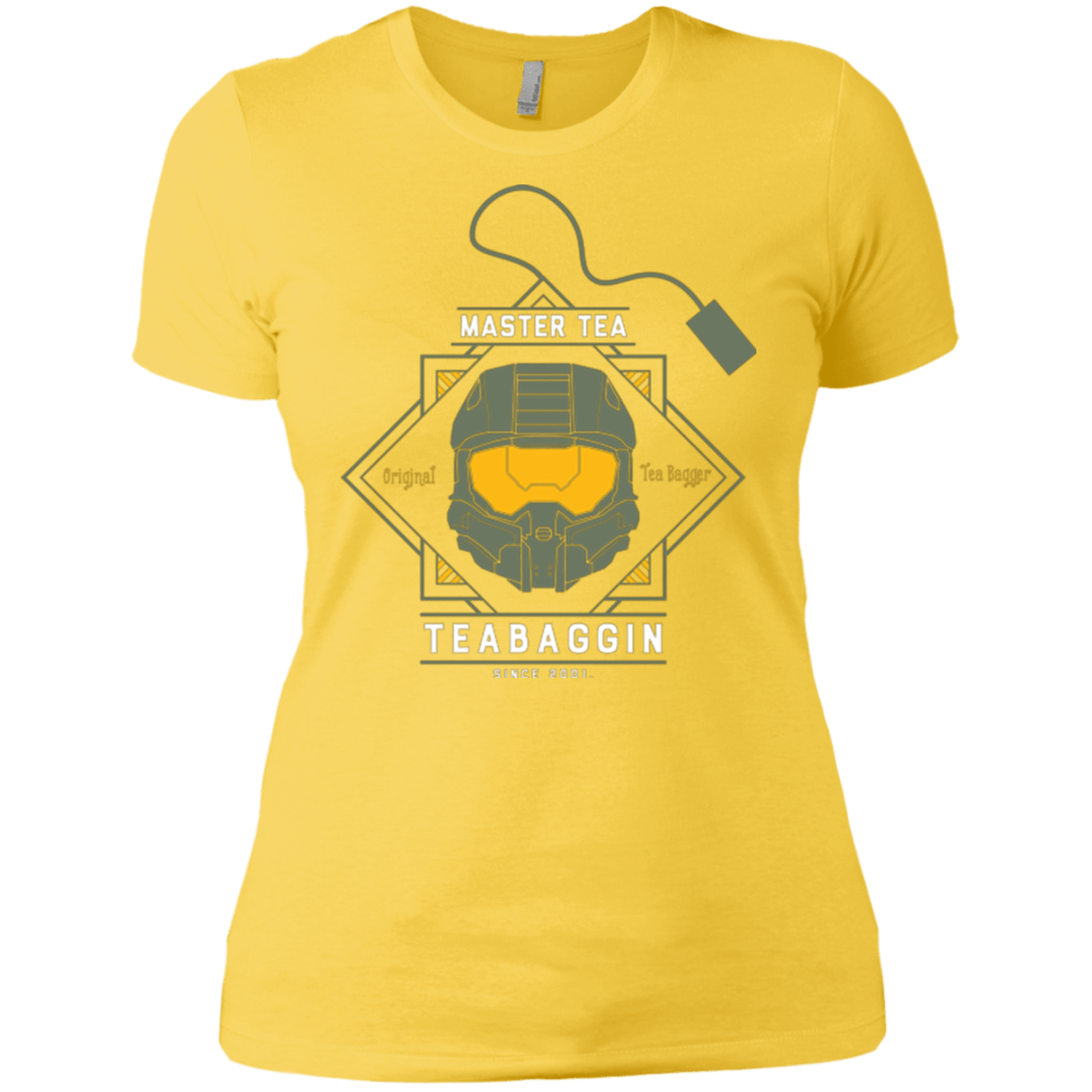 T-Shirts Vibrant Yellow / X-Small Master Tea - The Original Halo Teabagger Women's Premium T-Shirt