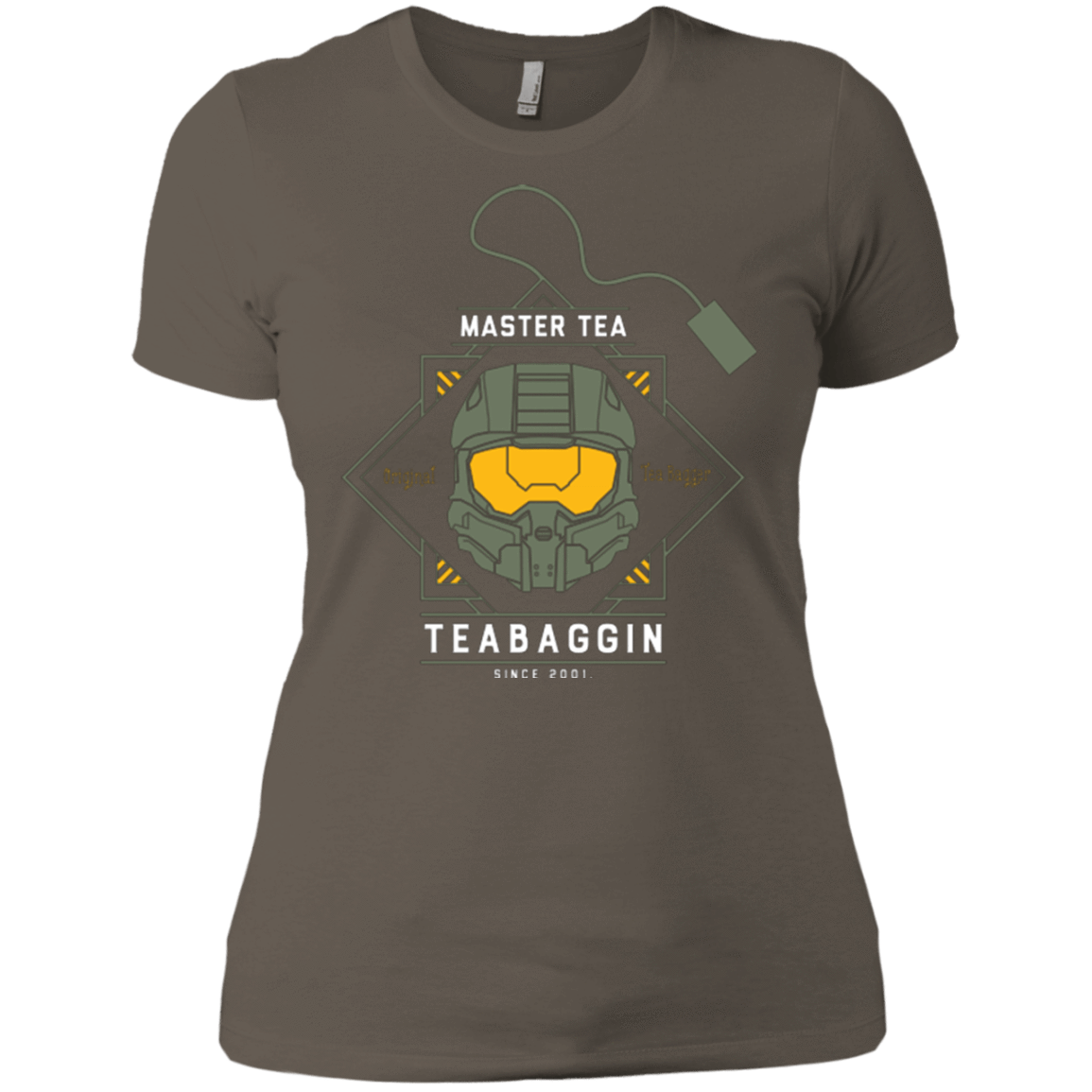 T-Shirts Warm Grey / X-Small Master Tea - The Original Halo Teabagger Women's Premium T-Shirt