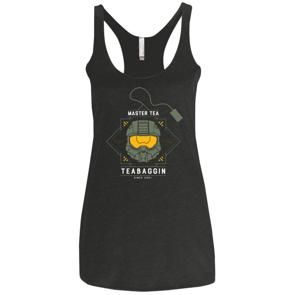 T-Shirts Vintage Black / X-Small Master Tea - The Original Halo Teabagger Women's Triblend Racerback Tank